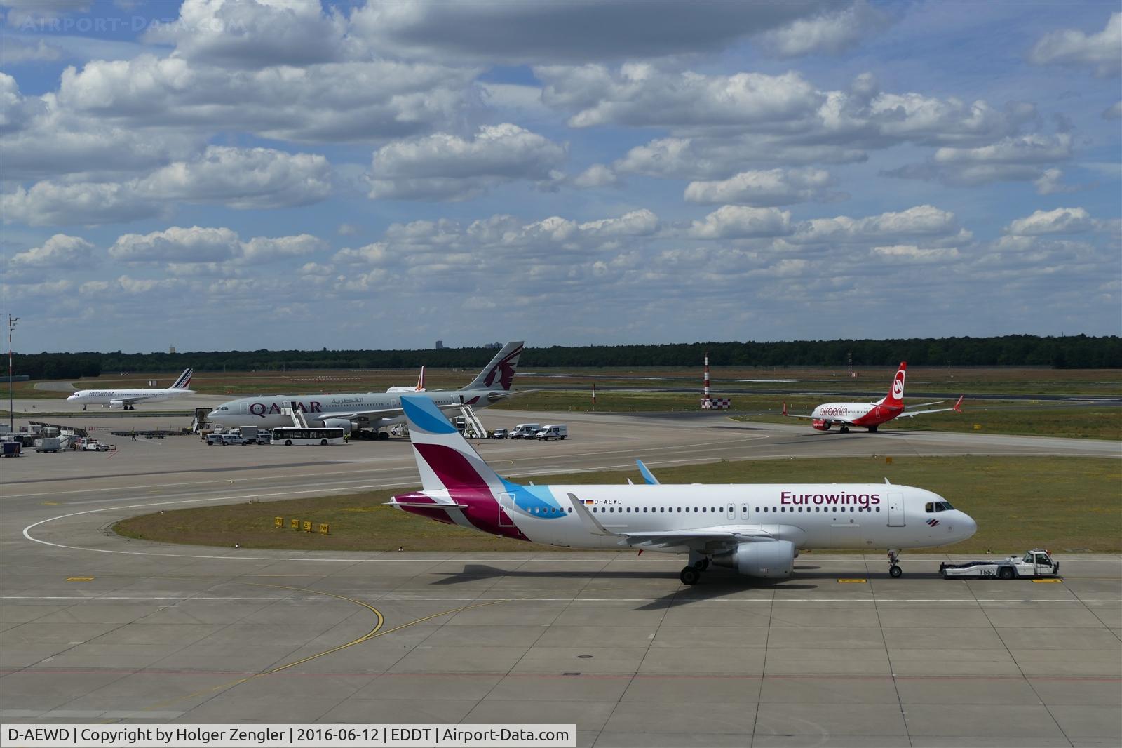 D-AEWD, 2016 Airbus A320-214 C/N 7019, TXL waving good bye tour no.4 since 2011