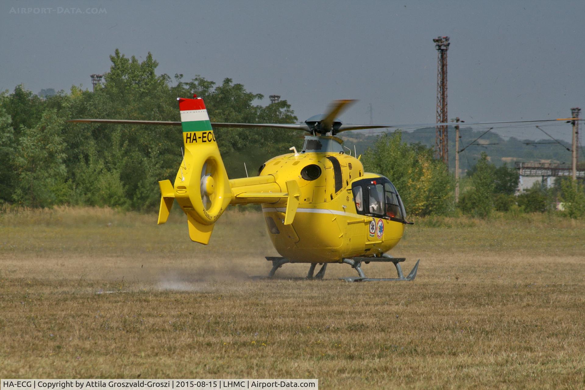 HA-ECG, 2005 Eurocopter EC-135T-2 C/N 0387, Miskolc Airport - Organized demonstration flights at the airport airline's Day