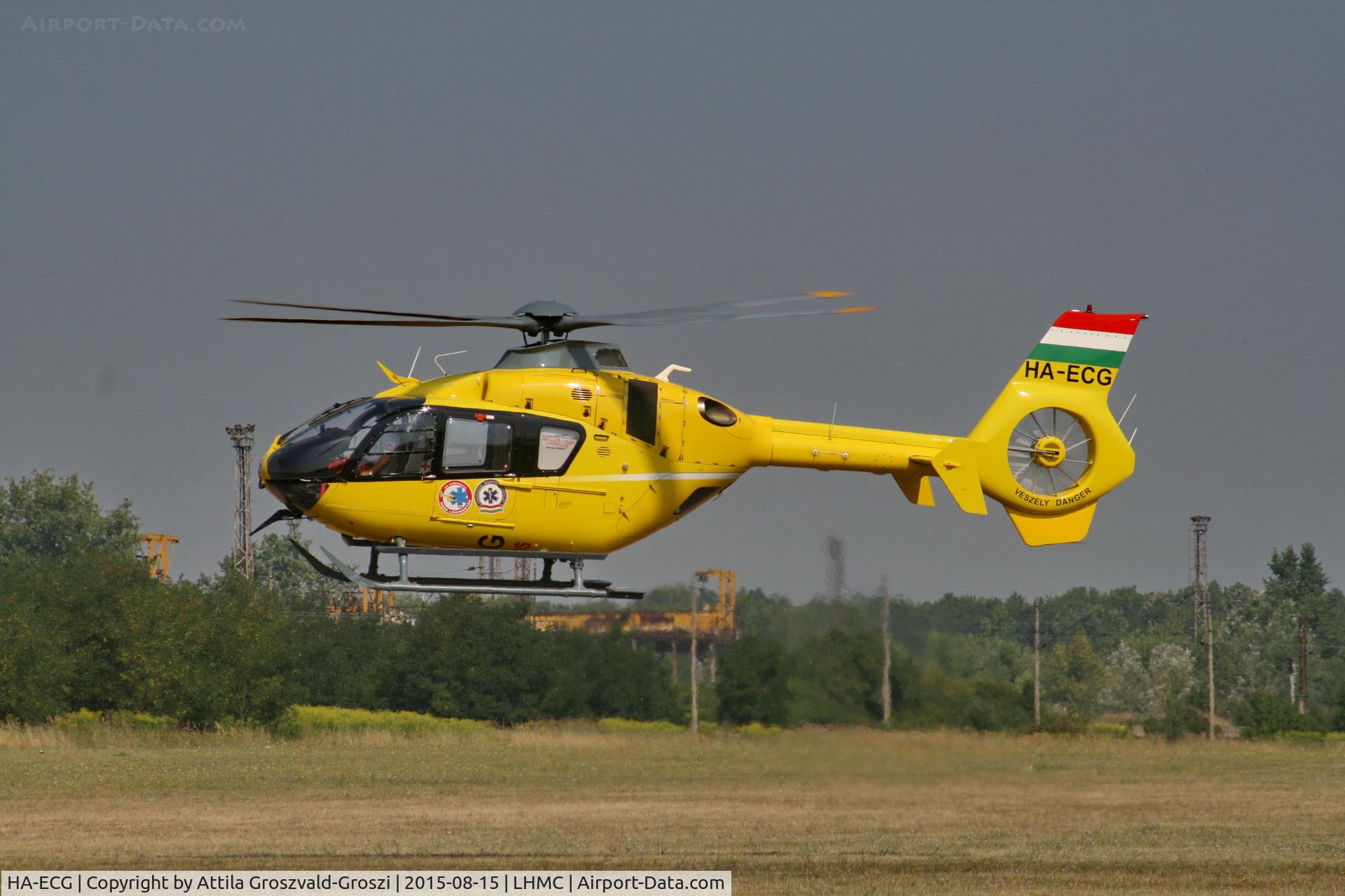 HA-ECG, 2005 Eurocopter EC-135T-2 C/N 0387, Miskolc Airport - Organized demonstration flights at the airport airline's Day