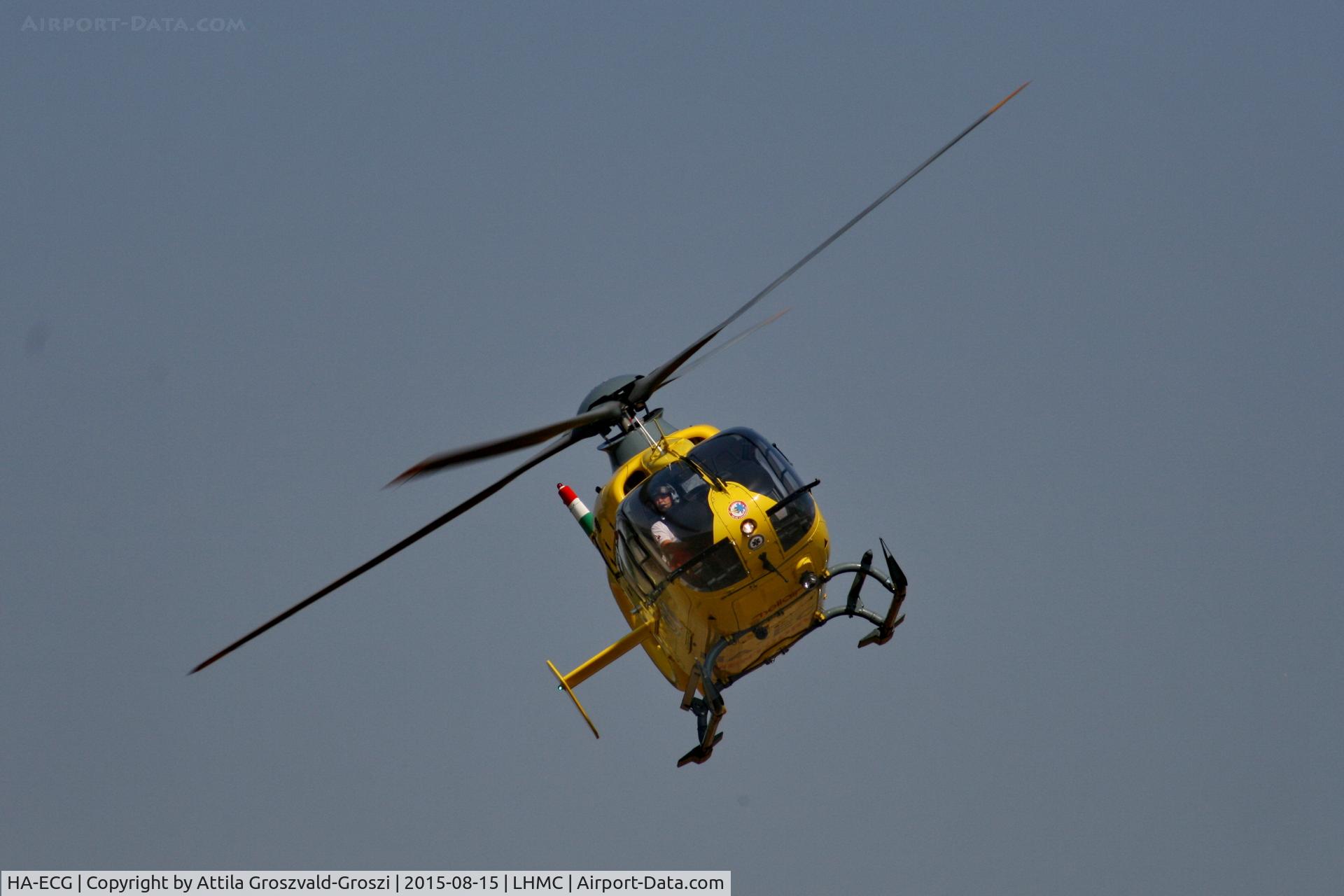 HA-ECG, 2005 Eurocopter EC-135T-2 C/N 0387, Miskolc Airport - Organized demonstration flights at the airport airline's Day