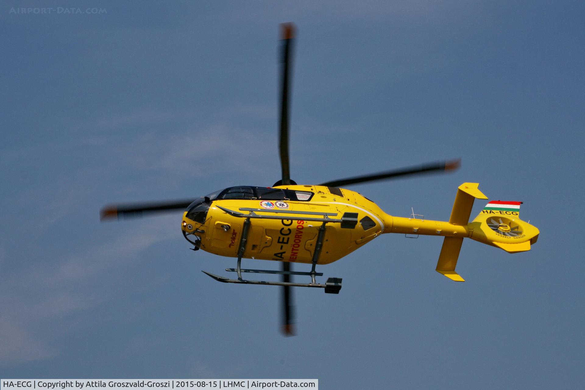HA-ECG, 2005 Eurocopter EC-135T-2 C/N 0387, Miskolc Airport - Organized demonstration flights at the airport airline's Day