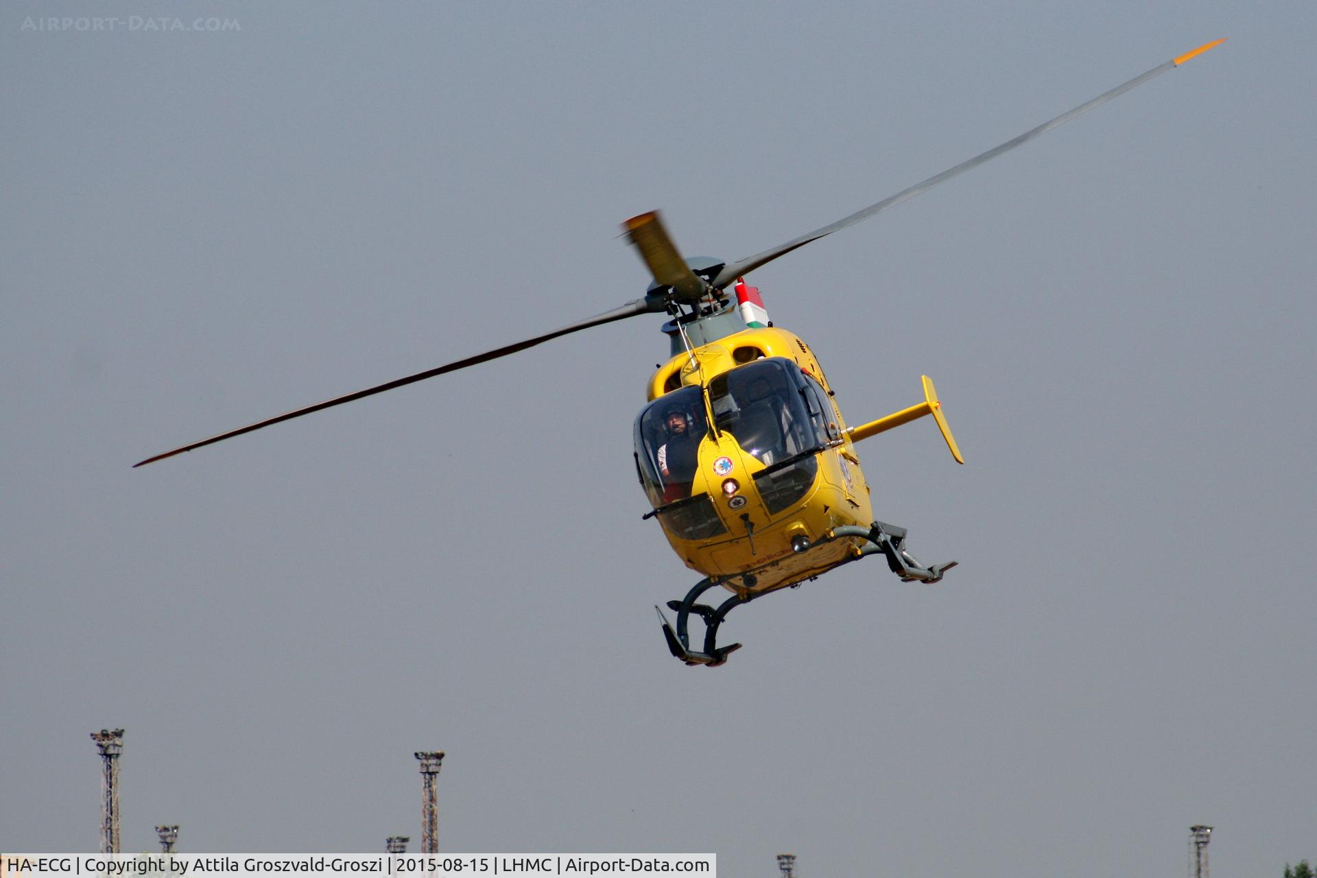HA-ECG, 2005 Eurocopter EC-135T-2 C/N 0387, Miskolc Airport - Organized demonstration flights at the airport airline's Day