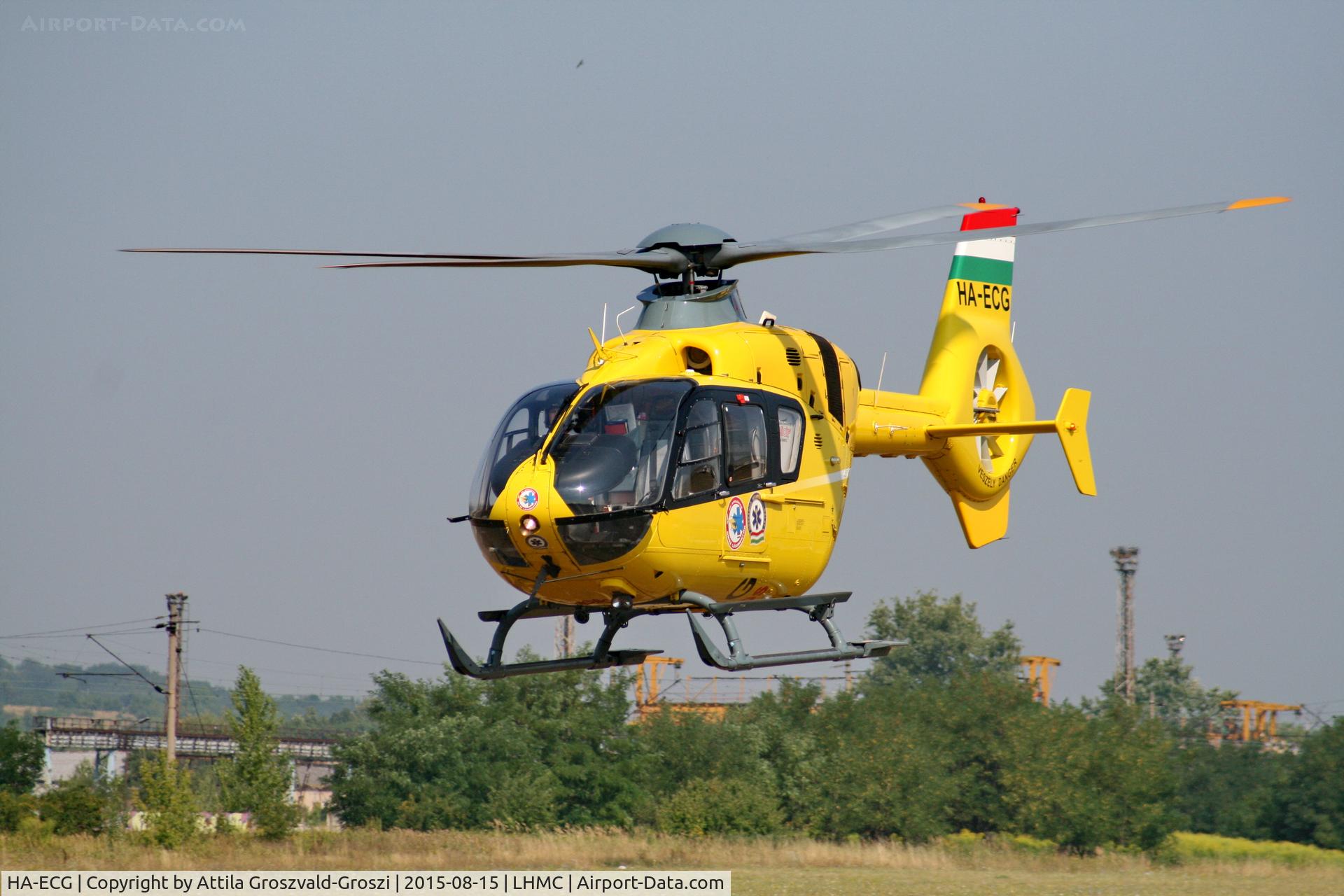 HA-ECG, 2005 Eurocopter EC-135T-2 C/N 0387, Miskolc Airport - Organized demonstration flights at the airport airline's Day