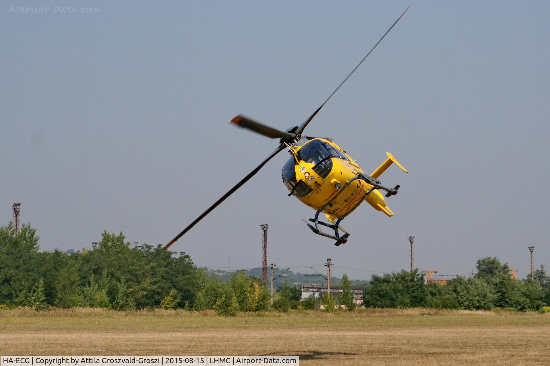 HA-ECG, 2005 Eurocopter EC-135T-2 C/N 0387, Miskolc Airport - Organized demonstration flights at the airport airline's Day