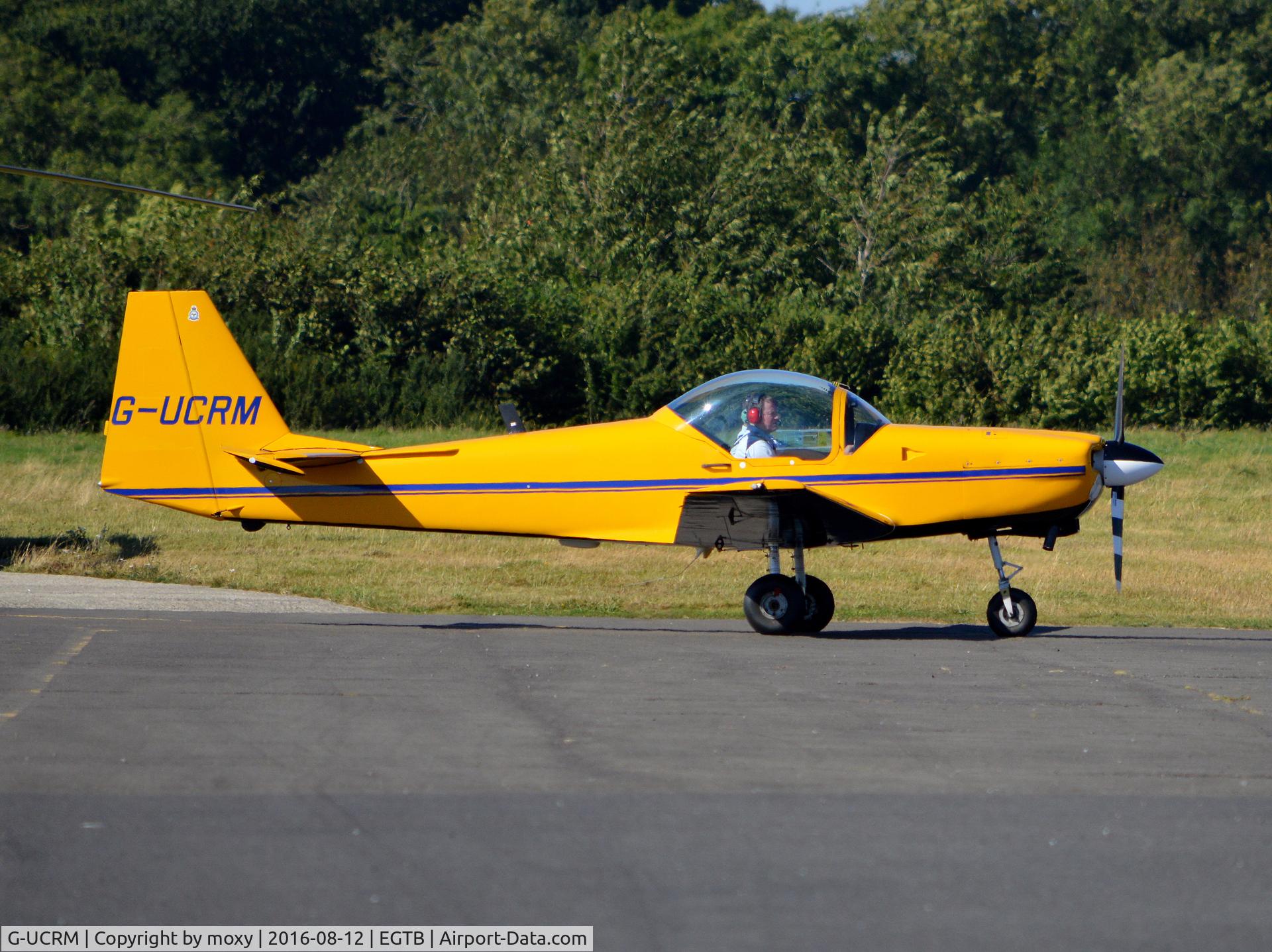 G-UCRM, 1988 Slingsby T-67M Firefly Mk.II C/N 2054, Slingsby T67M Firefly MK II at Wycombe Air Park. Ex G-BONT