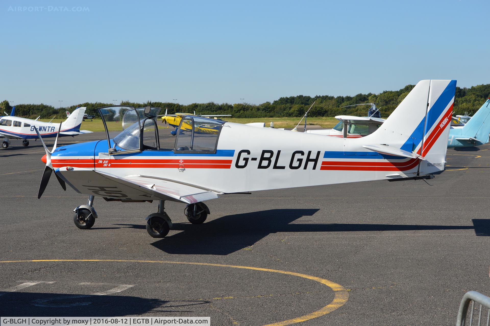 G-BLGH, 1971 Robin DR-300-180R C/N 570, Robin DR300/180R at Wycombe Air Park. Ex D-EAFL
