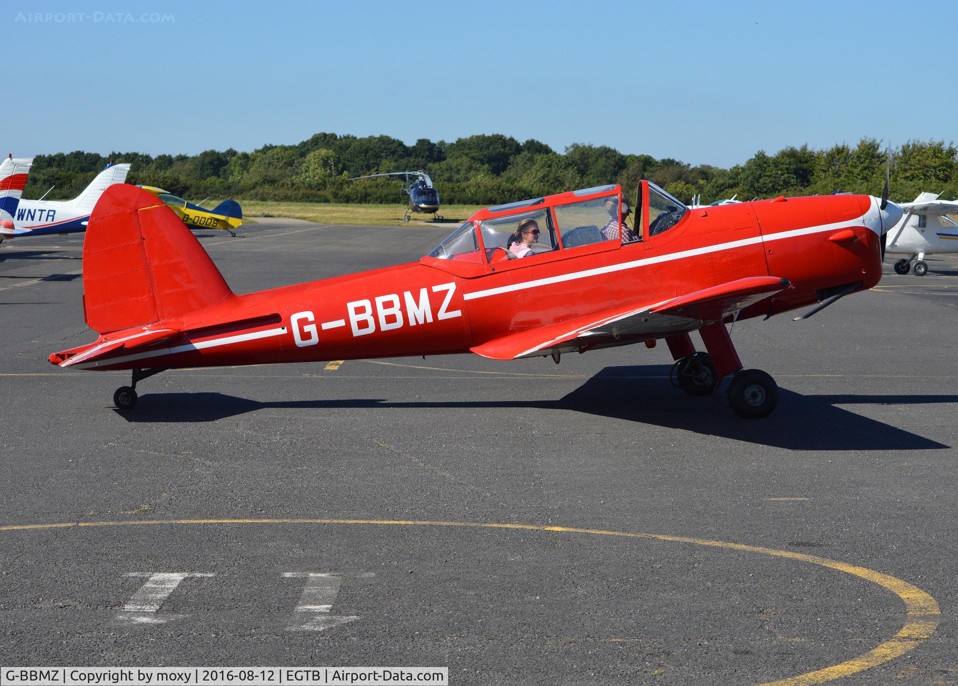 G-BBMZ, 1950 De Havilland DHC-1 Chipmunk T.10 C/N C1/0563, De Havilland DHC-1 Chipmunk 22 at Wycombe Air Park. Ex RAF WK548