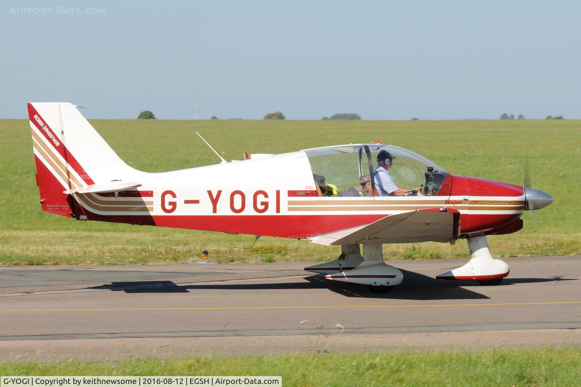 G-YOGI, 1975 Robin DR-400-140B Major C/N 1090, Nice Visitor.