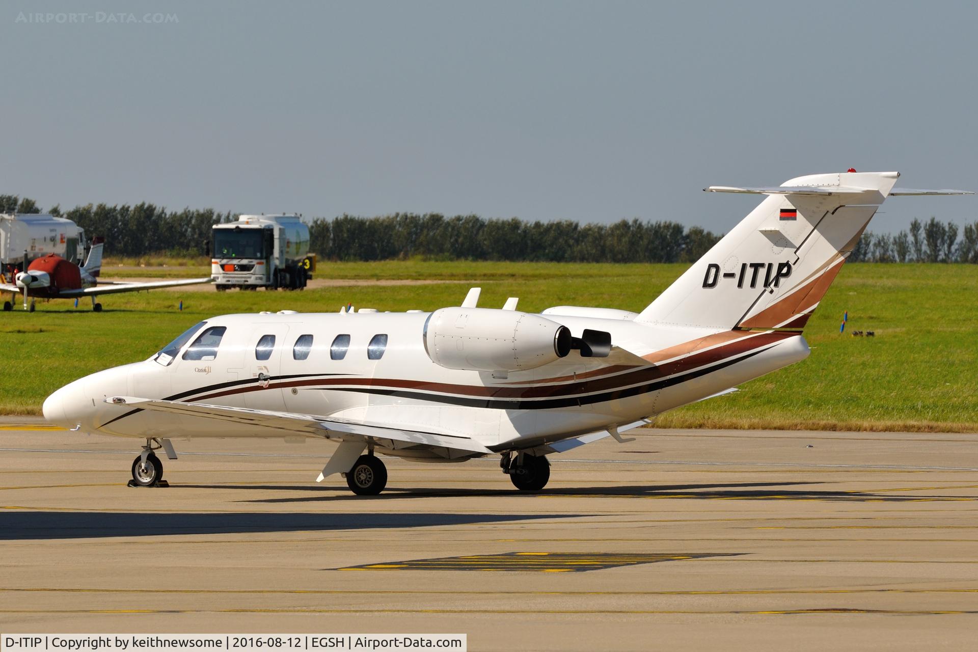 D-ITIP, 2002 Cessna 525 CitationJet CJ1 C/N 525-0494, Nice Visitor.