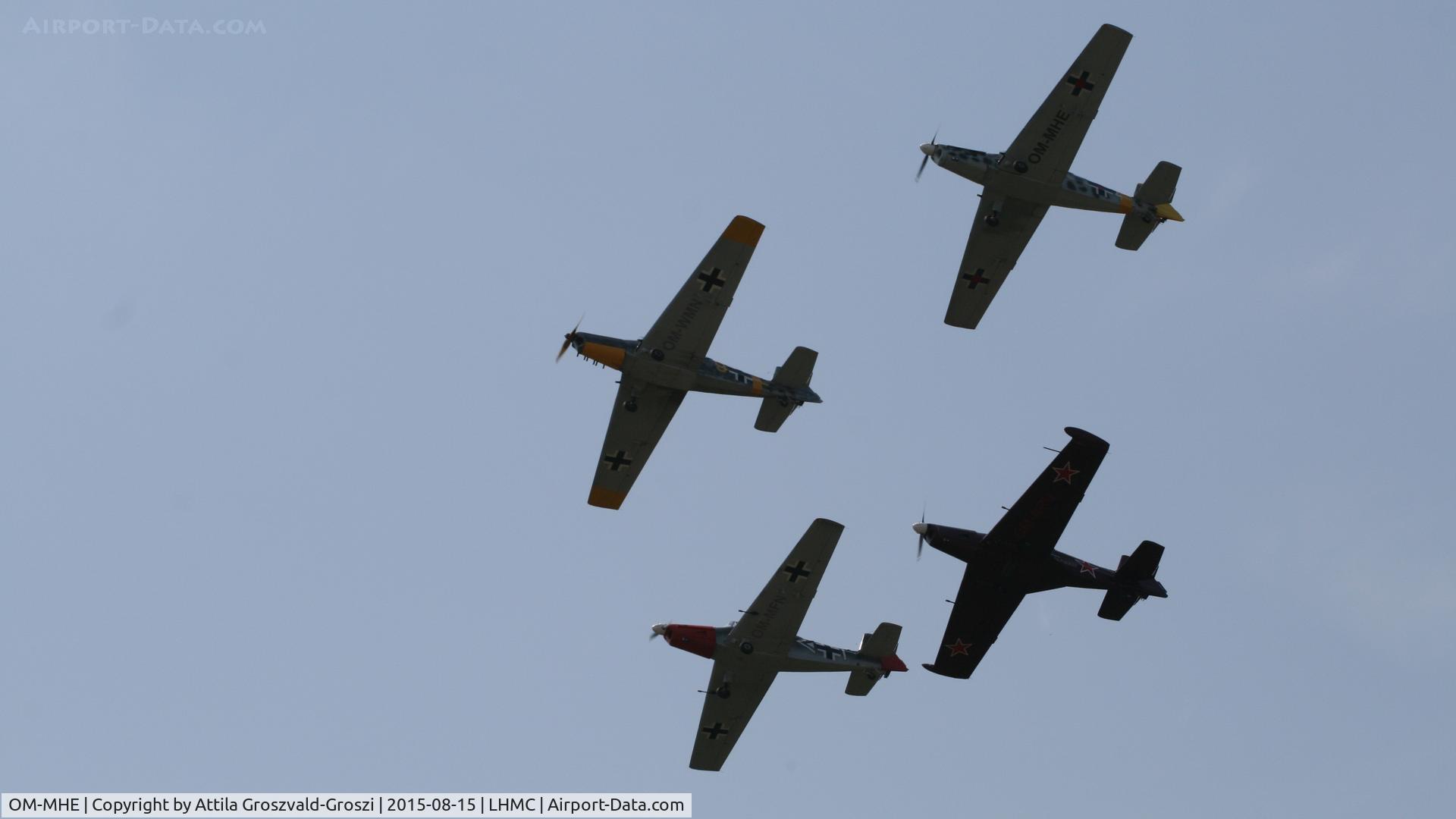 OM-MHE, Zlín Z-226MS Trener C/N 202, Miskolc Airport - in convoys of simulation participants planes