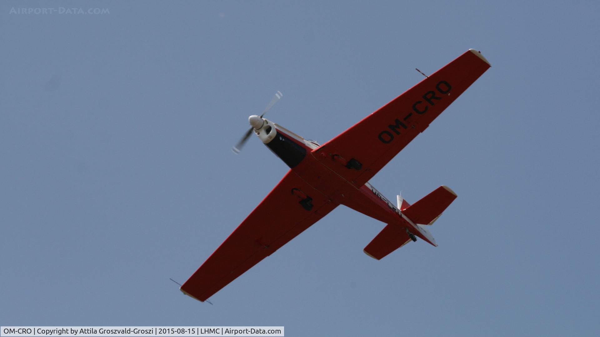 OM-CRO, 1972 Zlin Z-526F Trener Master C/N 1180, Miskolc airport - aerobatics
