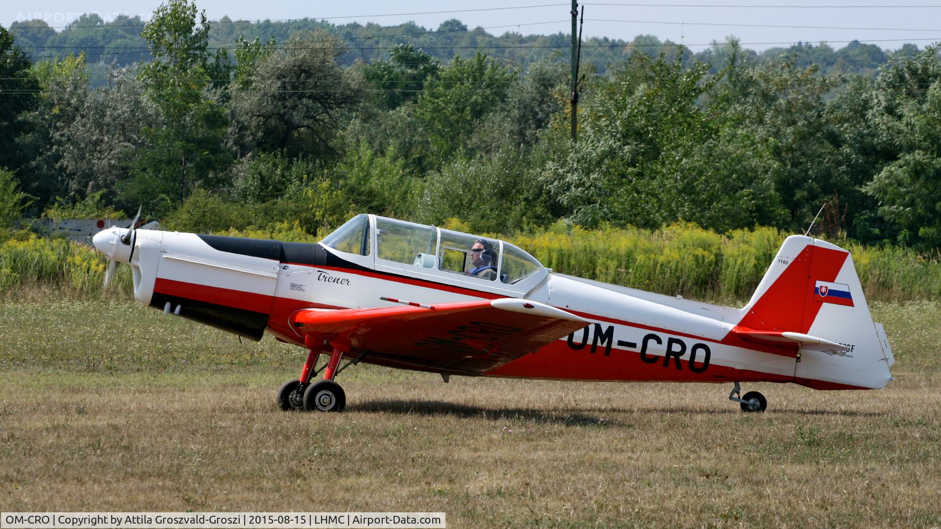 OM-CRO, 1972 Zlin Z-526F Trener Master C/N 1180, Miskolc airport - Airshow