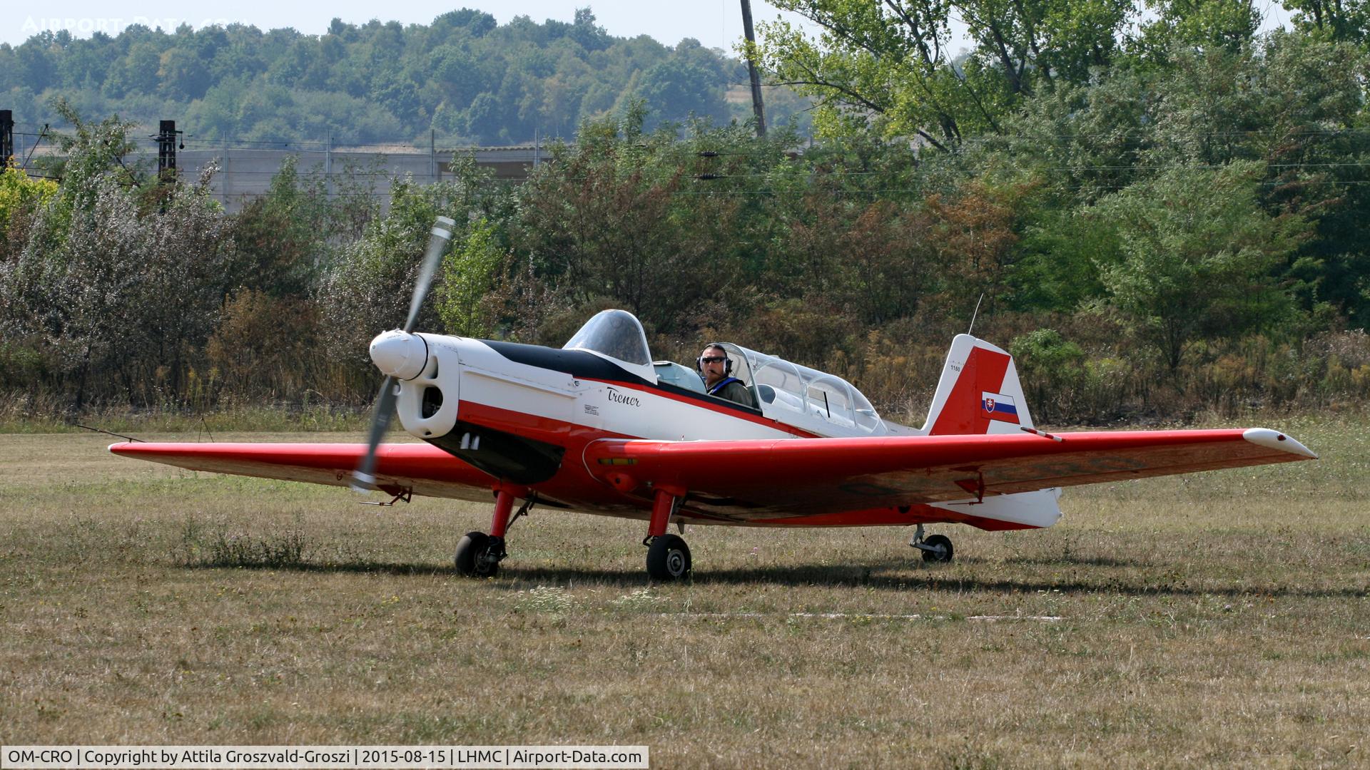 OM-CRO, 1972 Zlin Z-526F Trener Master C/N 1180, Miskolc airport - Airshow