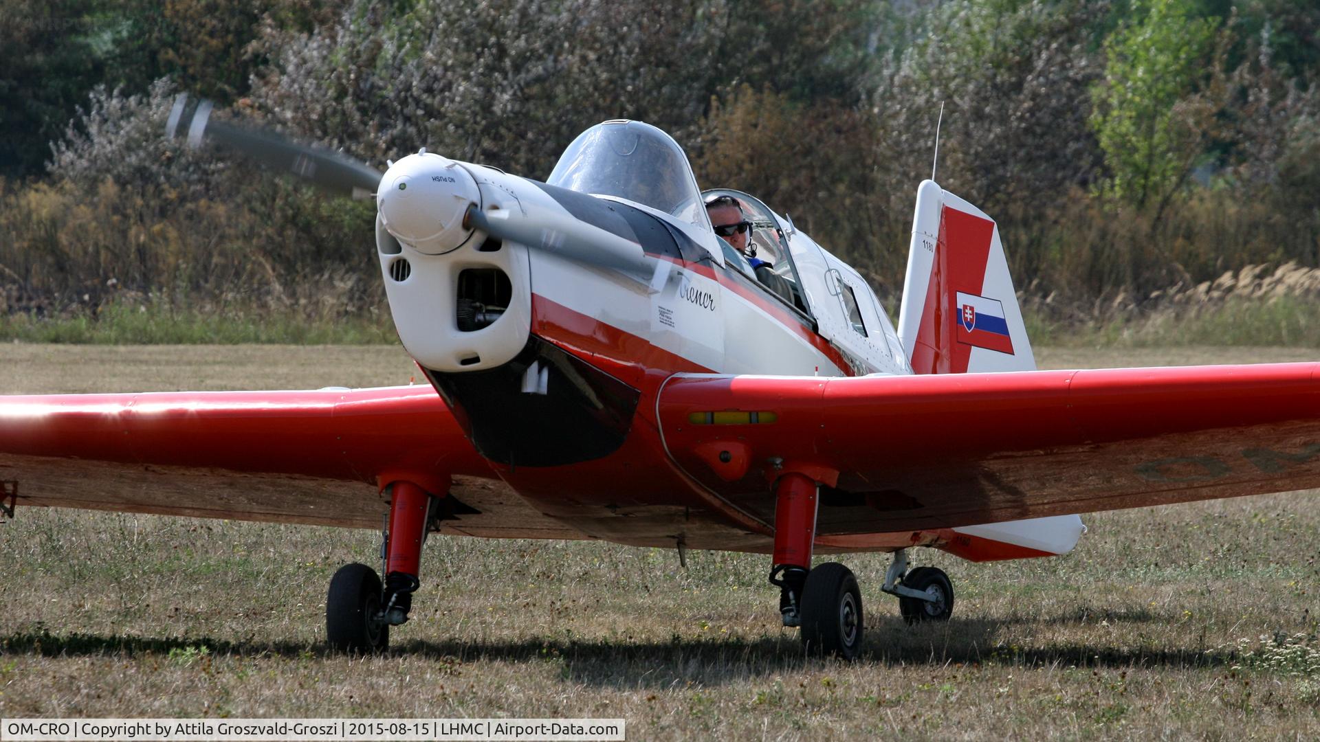 OM-CRO, 1972 Zlin Z-526F Trener Master C/N 1180, Miskolc airport - Airshow