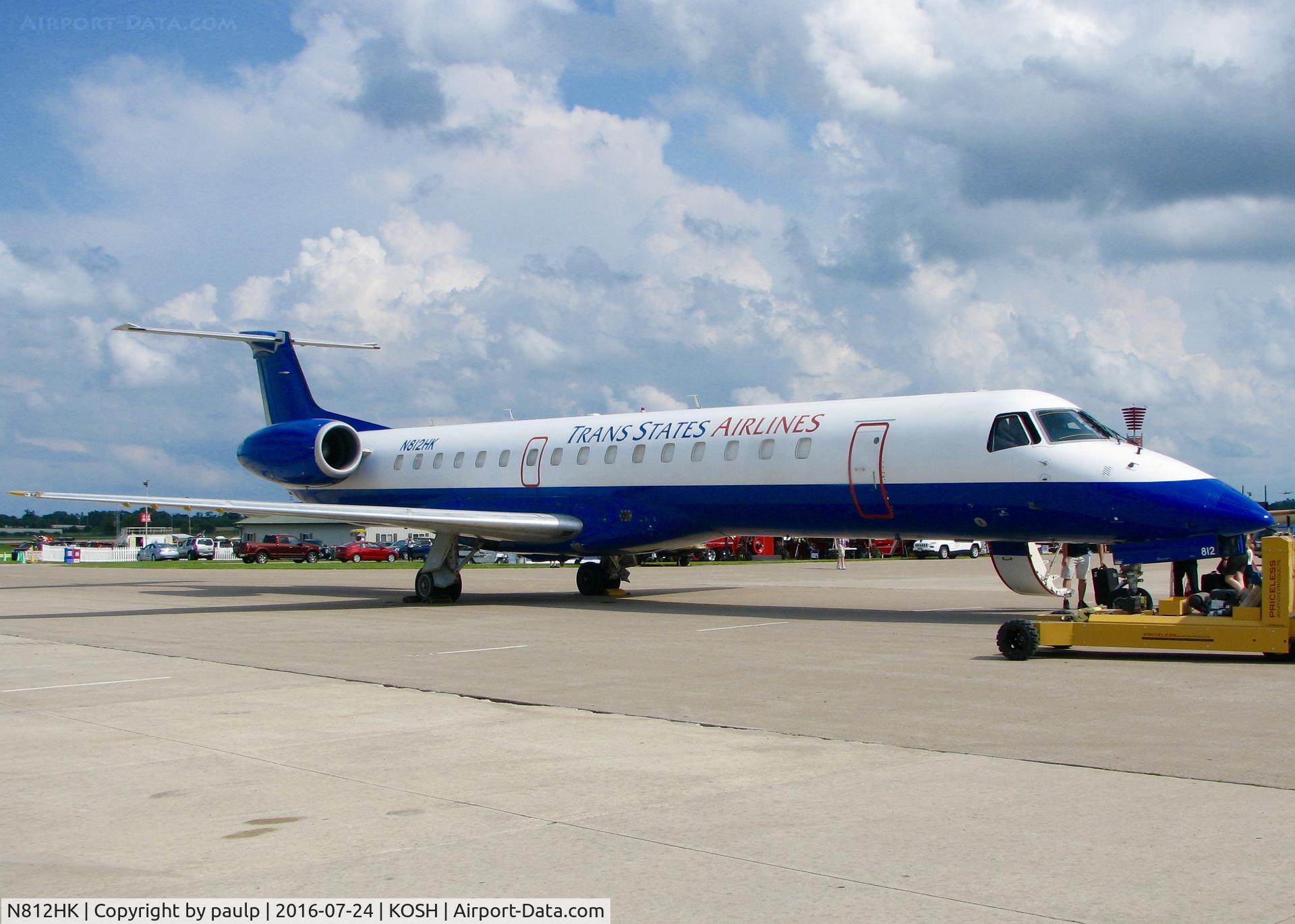 N812HK, 2001 Embraer ERJ-145LR (EMB-145LR) C/N 145373, AirVenture 2016.