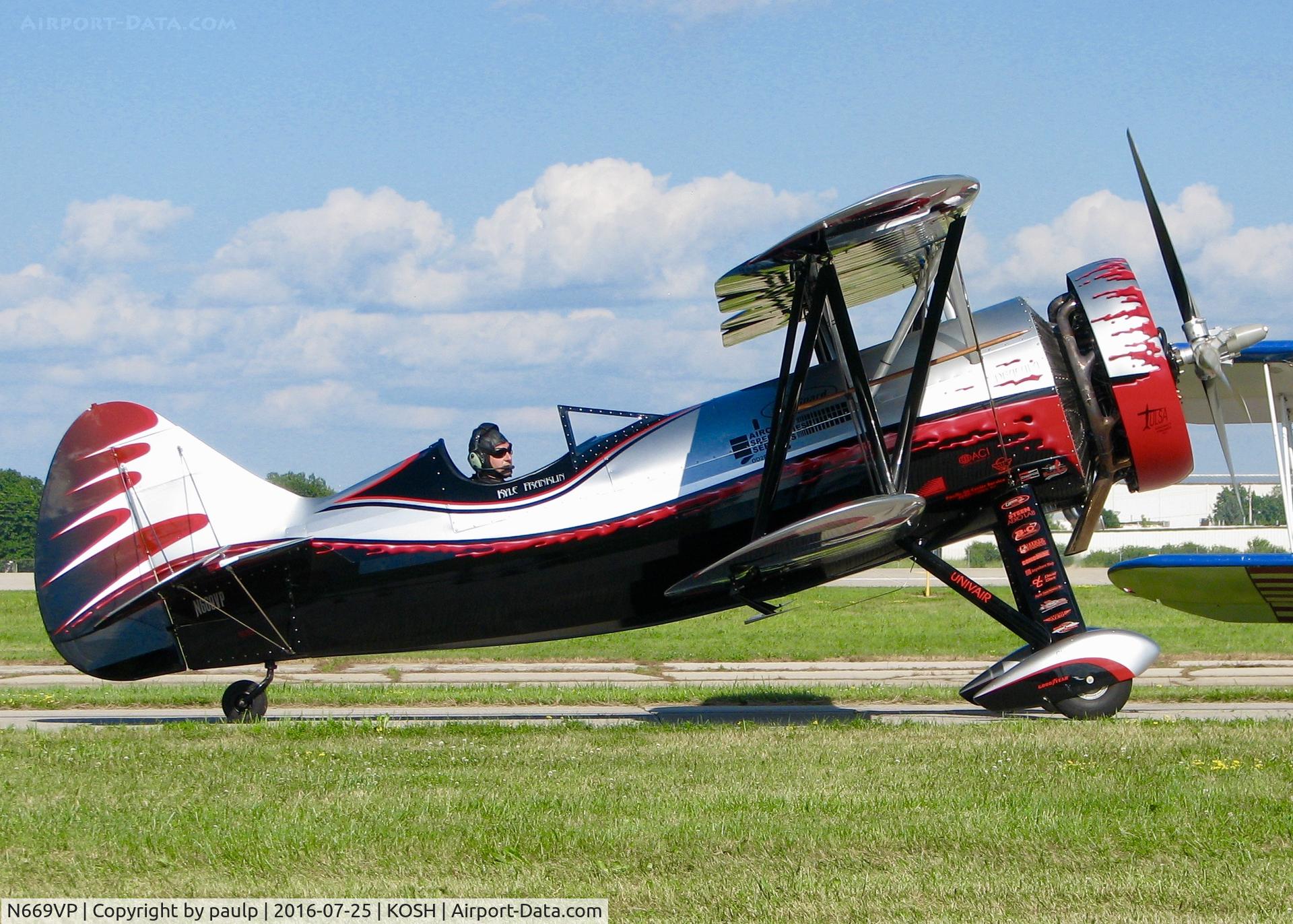 N669VP, 2012 Franklin Demon 1 C/N 001, AirVenture 2016.   2012 Franklin Demon 1