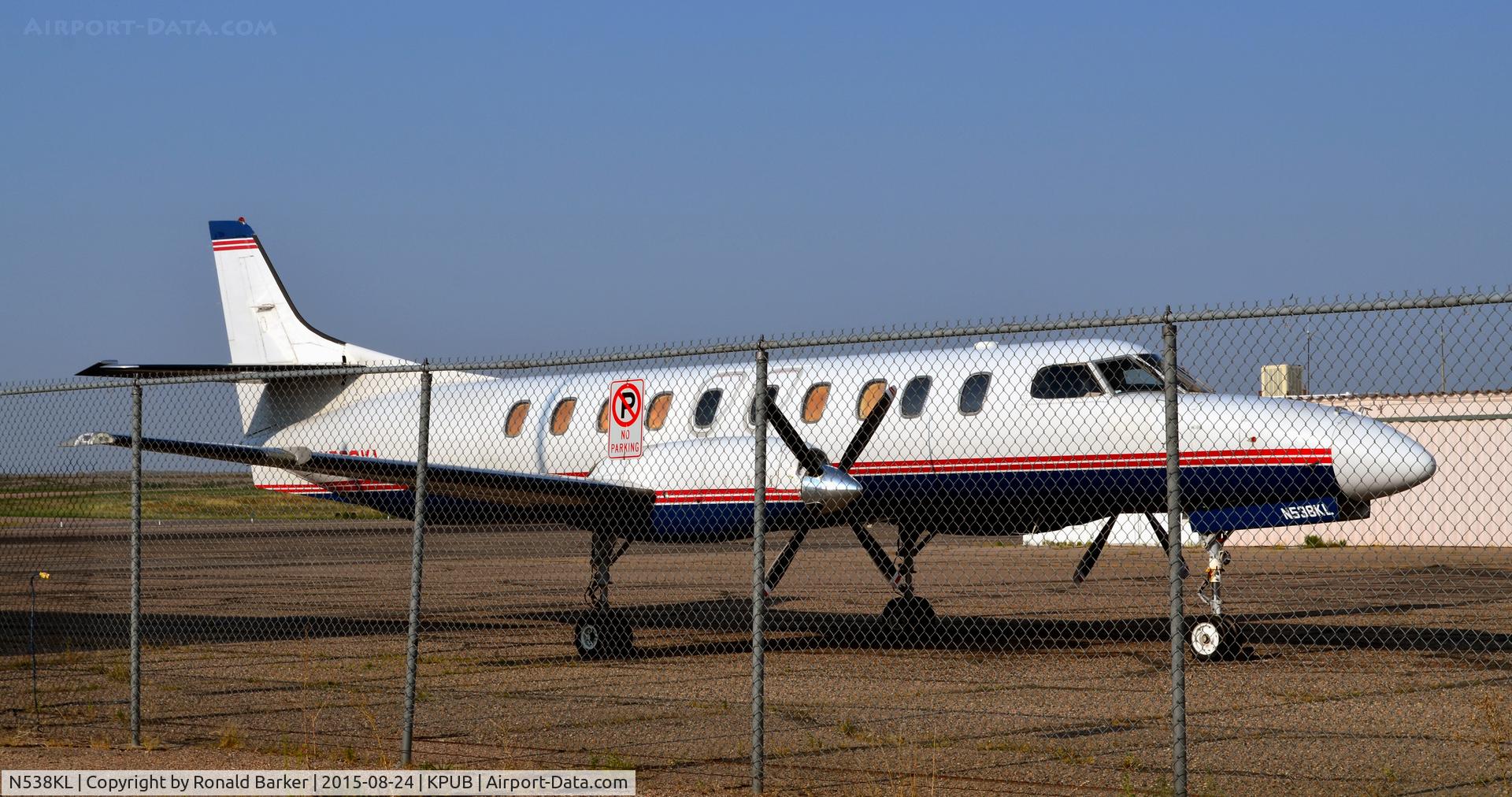 N538KL, Fairchild SA-227AC Metro III C/N AC-538, Pueblo