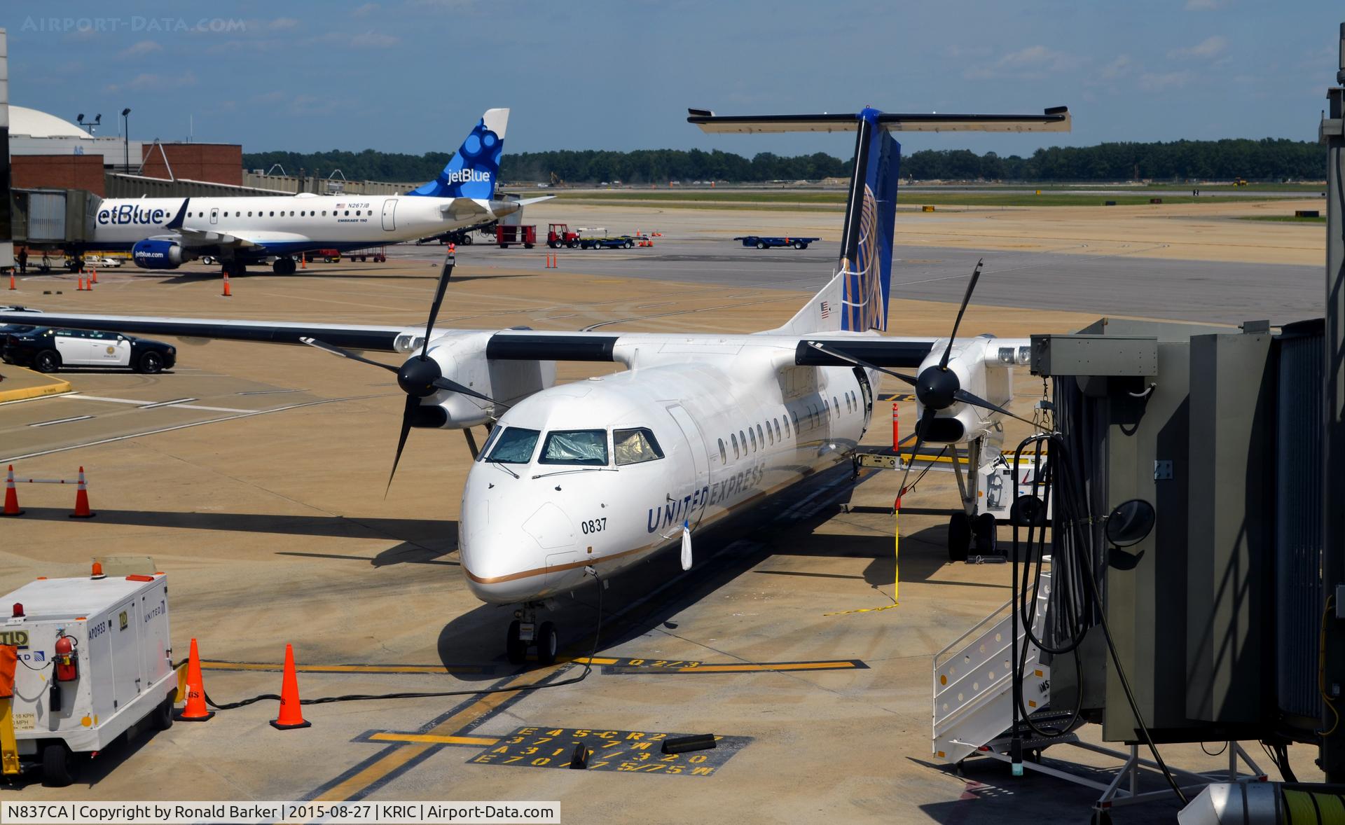 N837CA, 2000 De Havilland Canada DHC-8-314Q Dash 8 C/N 554, DHC-8  Fleet Number 0837