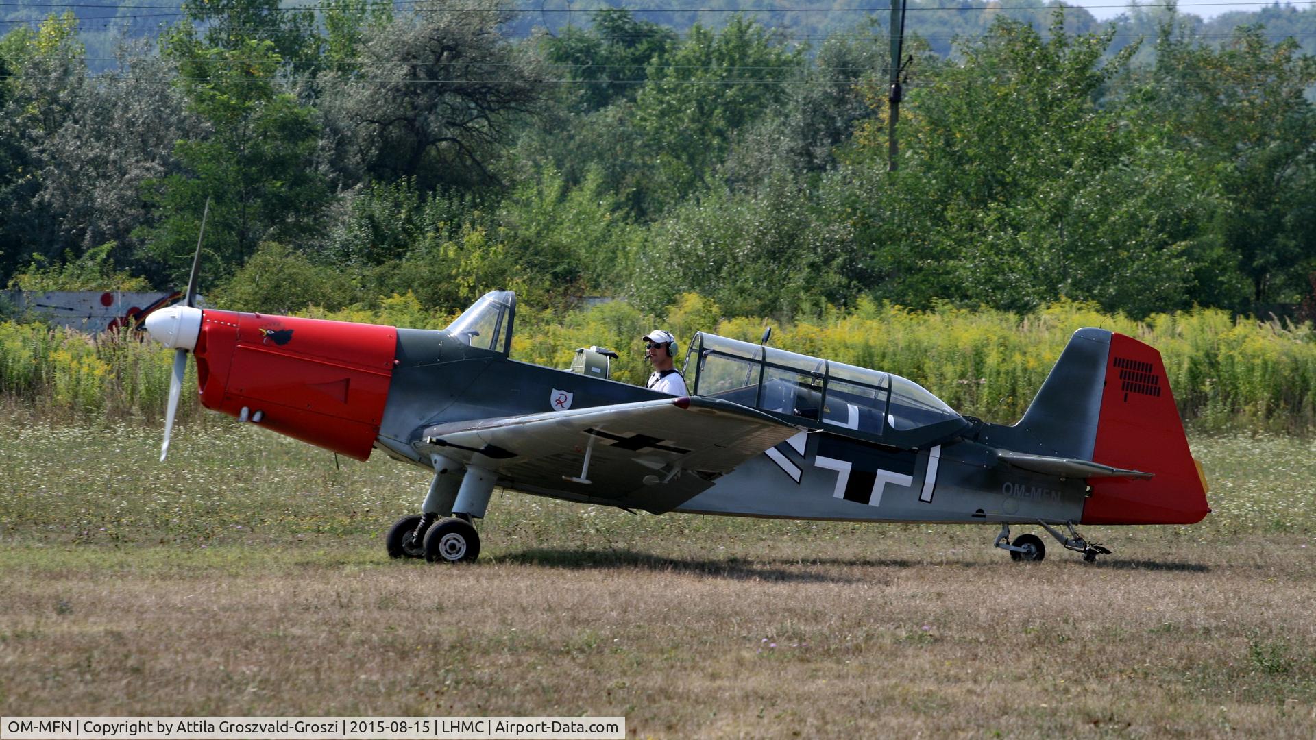 OM-MFN, Zlín Z-226MS Trener C/N 158, Miskolc Airport - Airshow 2015 - Flight Simulation War, landing