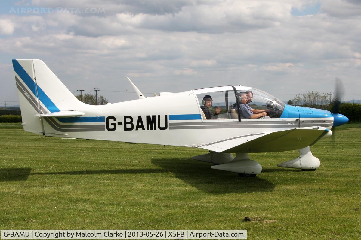 G-BAMU, 1972 Robin DR-400-160 Chevalier C/N 778, Robin DR-400-160 Chevalier at Fishburn Airfield, May 26th 2013.