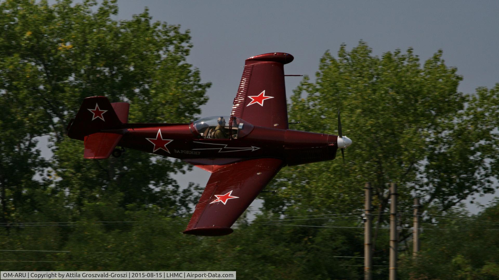OM-ARU, Zlin Z-526AFS-V C/N 1213, Miskolc Airport - Airshow 2015 - Flight Simulation War