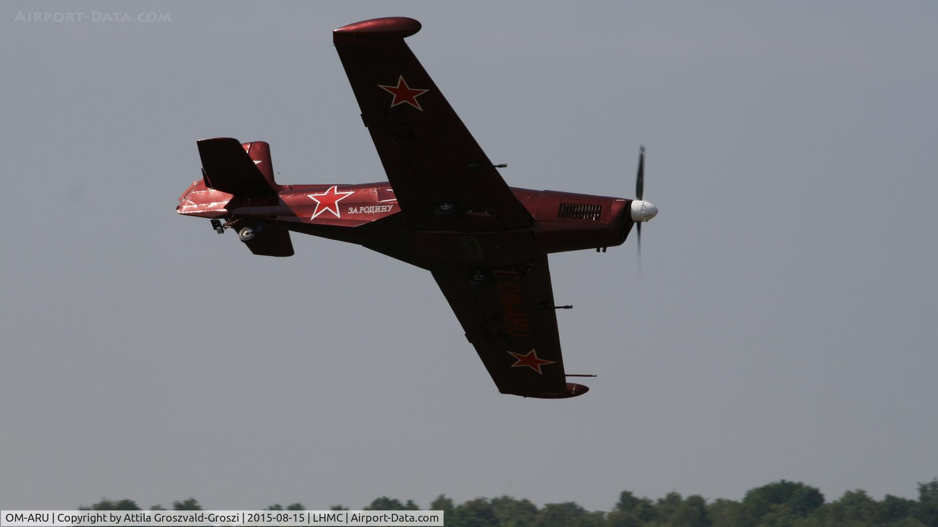 OM-ARU, Zlin Z-526AFS-V C/N 1213, Miskolc Airport - Airshow 2015 - Flight Simulation War