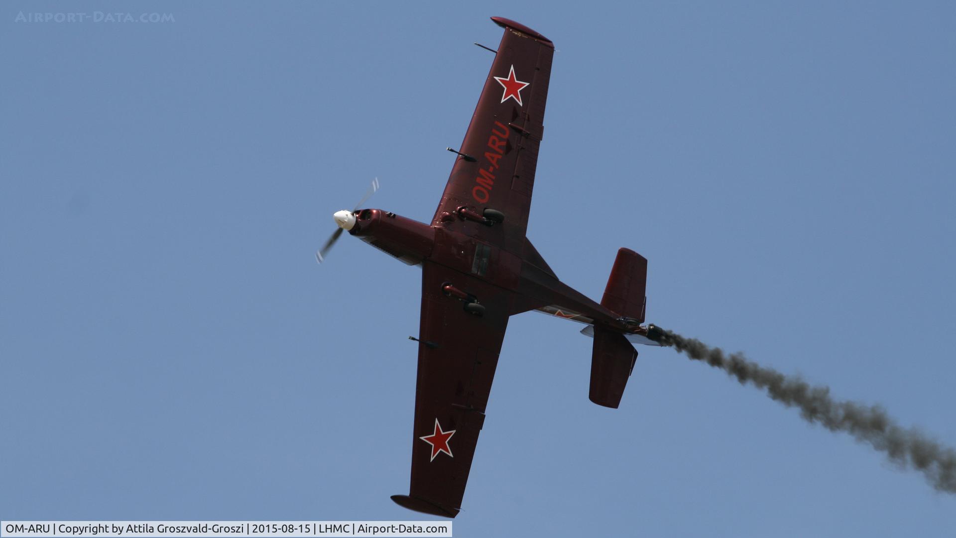OM-ARU, Zlin Z-526AFS-V C/N 1213, Miskolc Airport - Airshow 2015 - Flight Simulation War