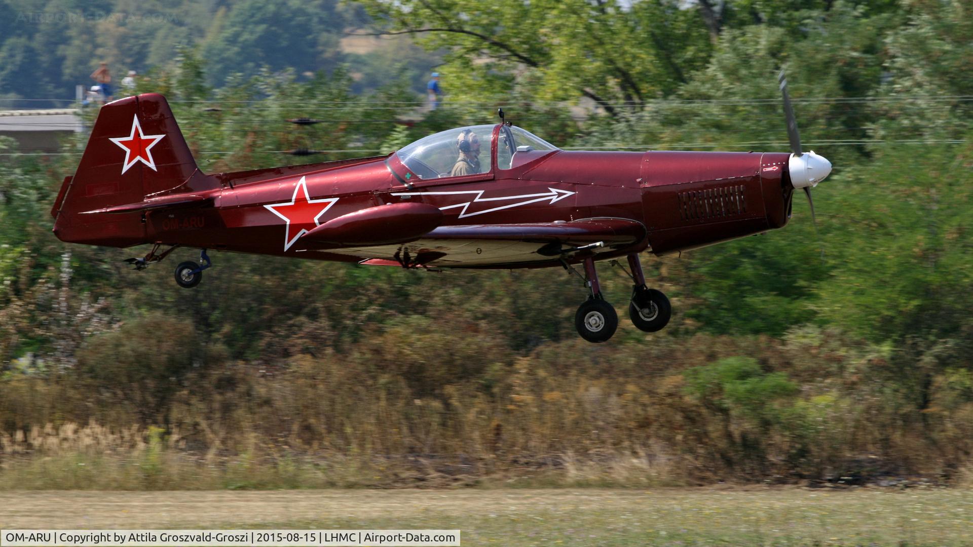 OM-ARU, Zlin Z-526AFS-V C/N 1213, Miskolc Airport - Airshow 2015 - Flight Simulation War