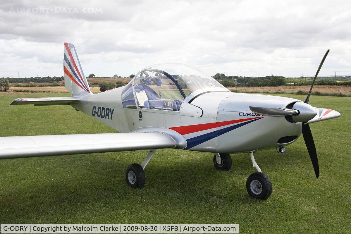 G-ODRY, 2005 Cosmik EV-97 TeamEurostar UK C/N 2316, Cosmik EV-97 TeamEurostar UK at Fishburn Airfield, August 30th 2009.
