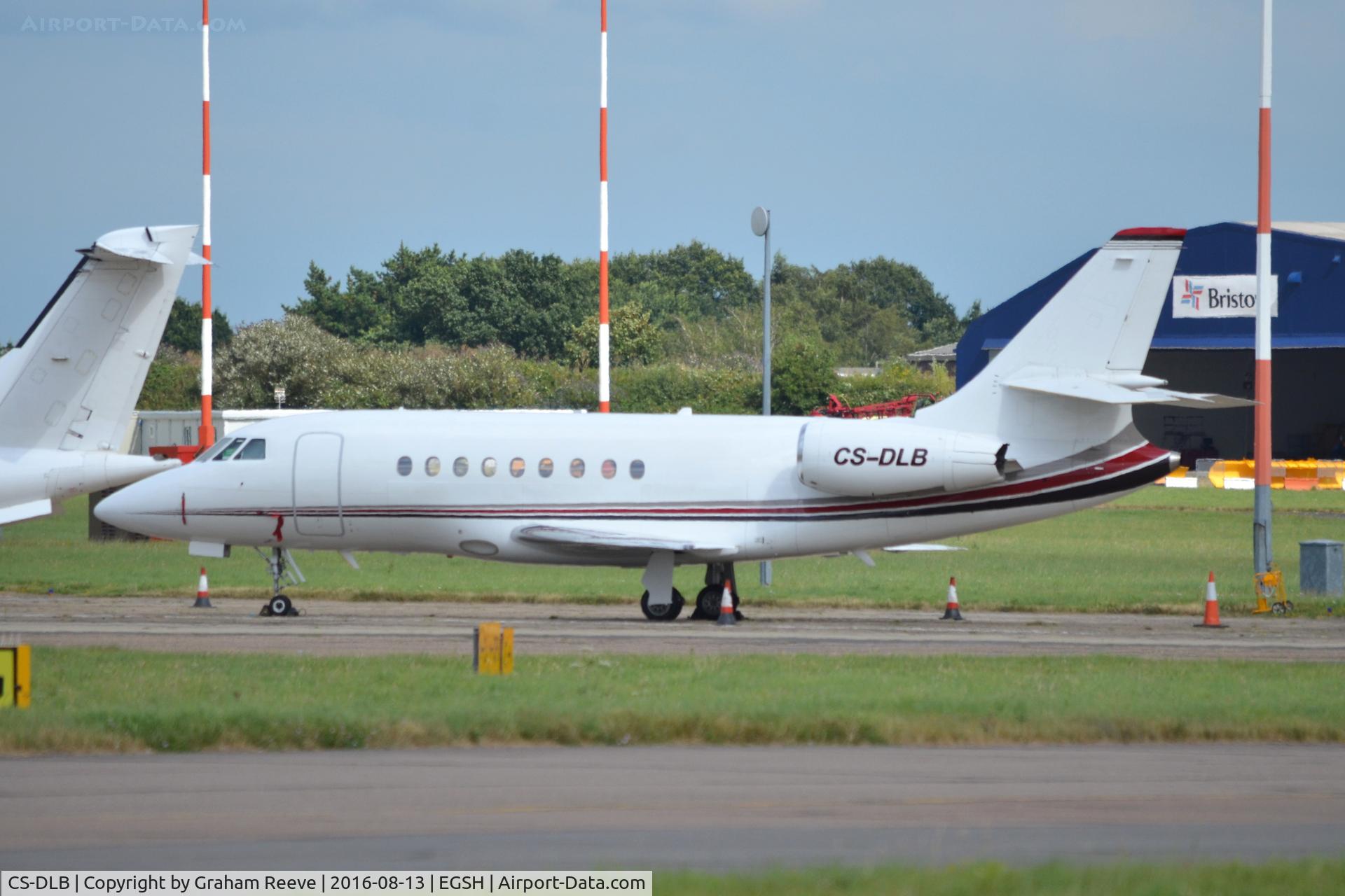 CS-DLB, 2006 Dassault Falcon 2000EX C/N 80, Parked at Norwich.
