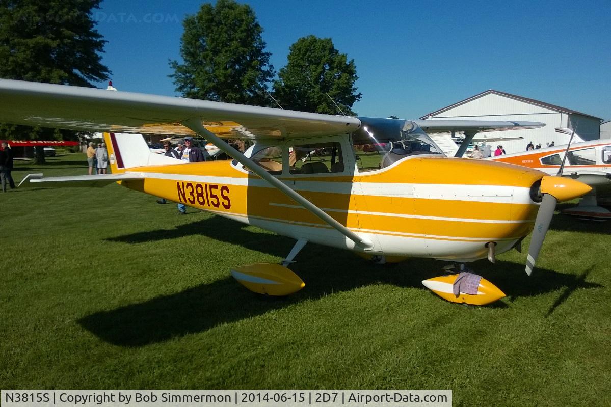 N3815S, 1963 Cessna 172E C/N 17251015, Father's Day fly-in at Beach City, Ohio