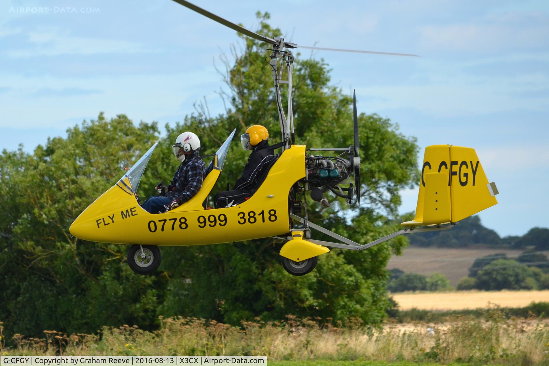 G-CFGY, 2008 Rotorsport UK MT-03 C/N RSUK/MT-03/039, With new titles on the side.