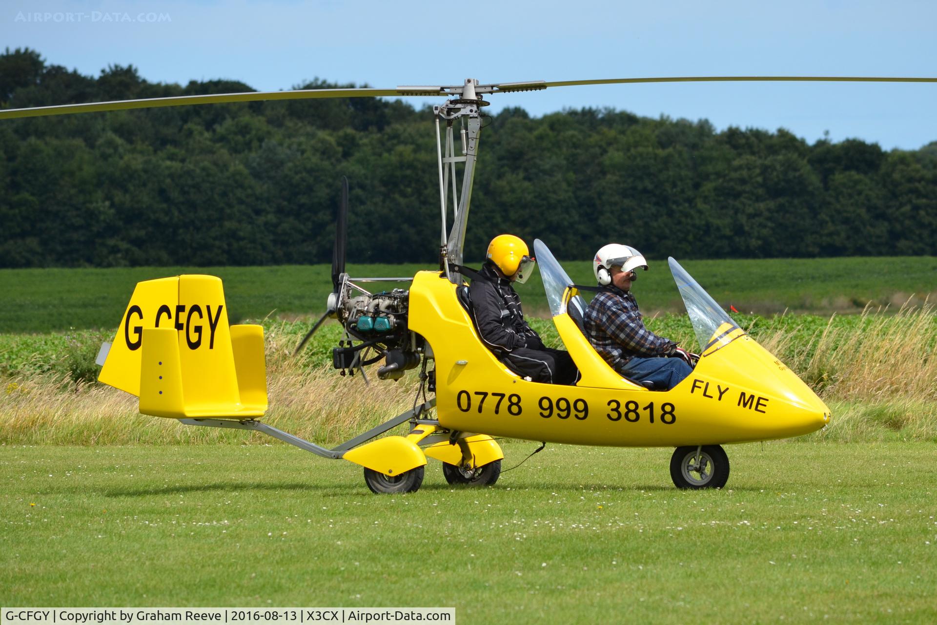 G-CFGY, 2008 Rotorsport UK MT-03 C/N RSUK/MT-03/039, With new titles on the side,