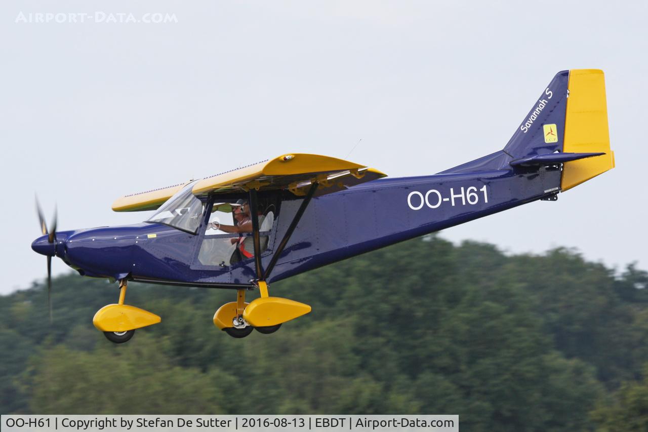 OO-H61, 2016 ICP MXP-740 Savannah S C/N 16-01-54-446, Schaffen Oltimer Fly In 2016. First picture.