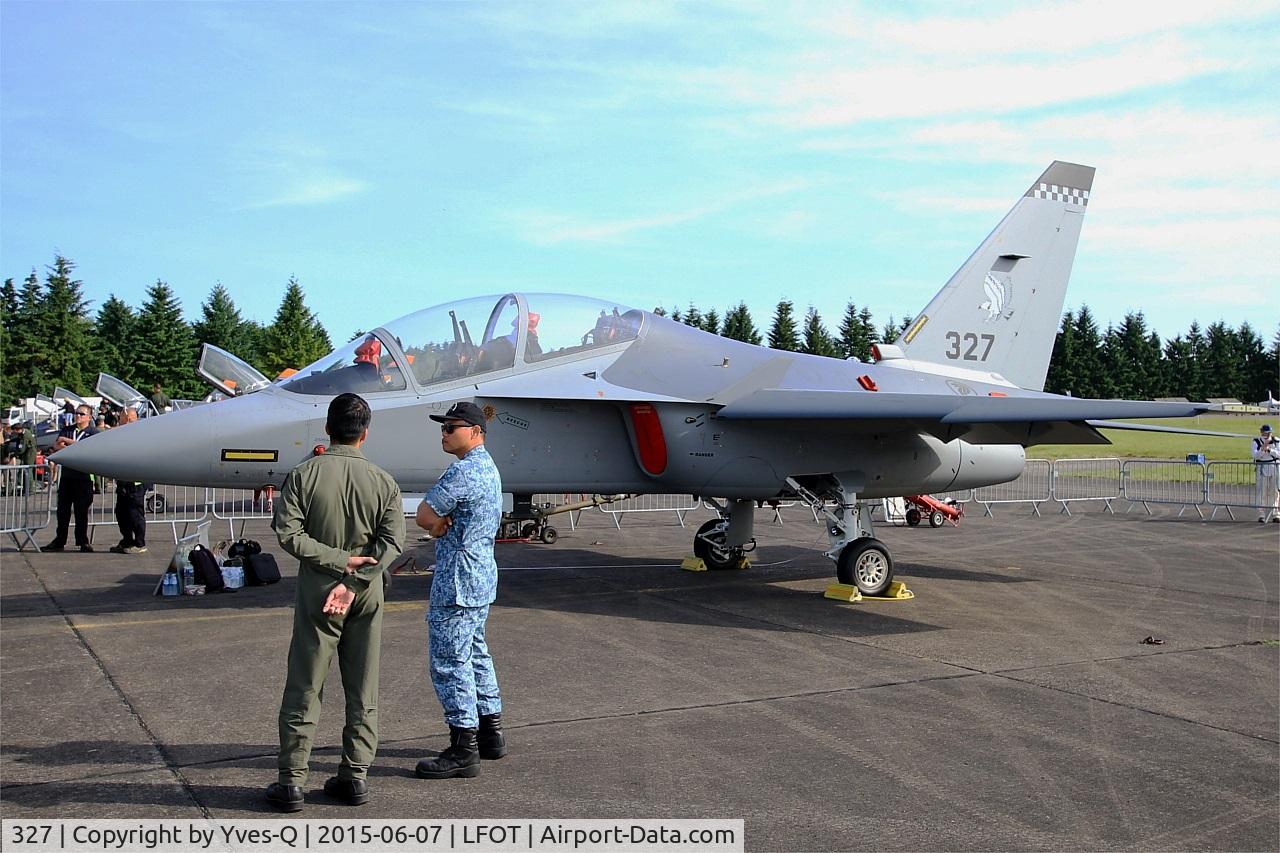 327, 2014 Alenia Aermacchi M-346 Master C/N 327, Alenia Aermacchi M-346 Master, Static display, Tours-St Symphorien Air Base 705 (LFOT-TUF) Open day 2015