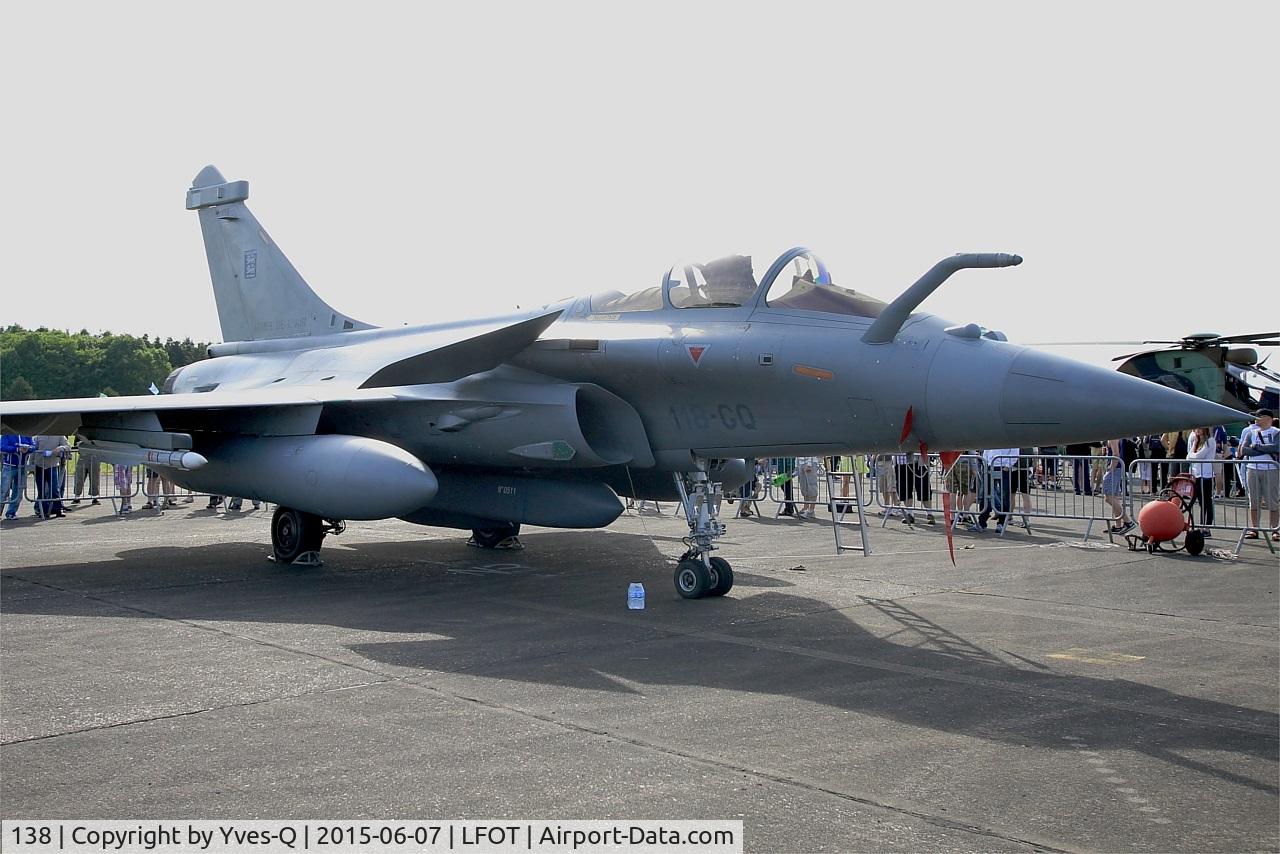 138, Dassault Rafale C C/N 138, Dassault Rafale C, Static display, Tours-St Symphorien Air Base 705 (LFOT-TUF) Open day 2015
