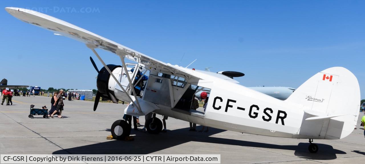 CF-GSR, 1950 Noorduyn Norseman Mk.V C/N N29-47, On static display