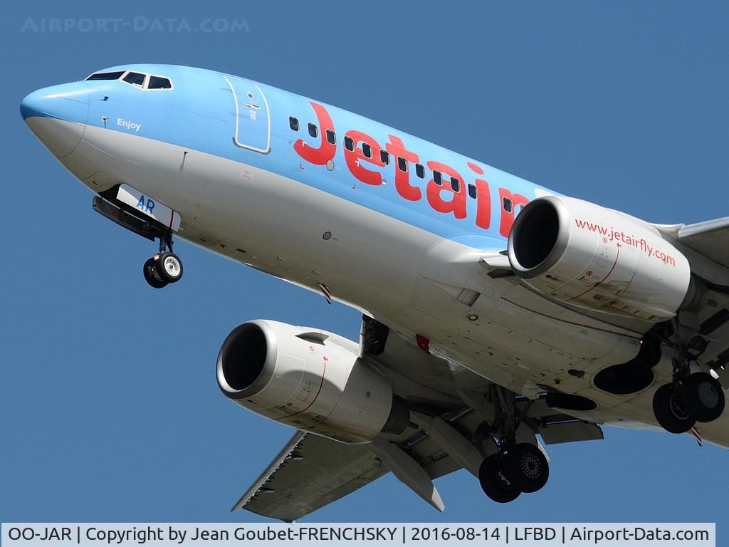 OO-JAR, 2009 Boeing 737-7K5 C/N 35150, 