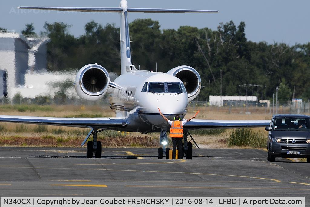 N340CX, 1999 Gulfstream Aerospace G-IV C/N 1370, Parking Kilo