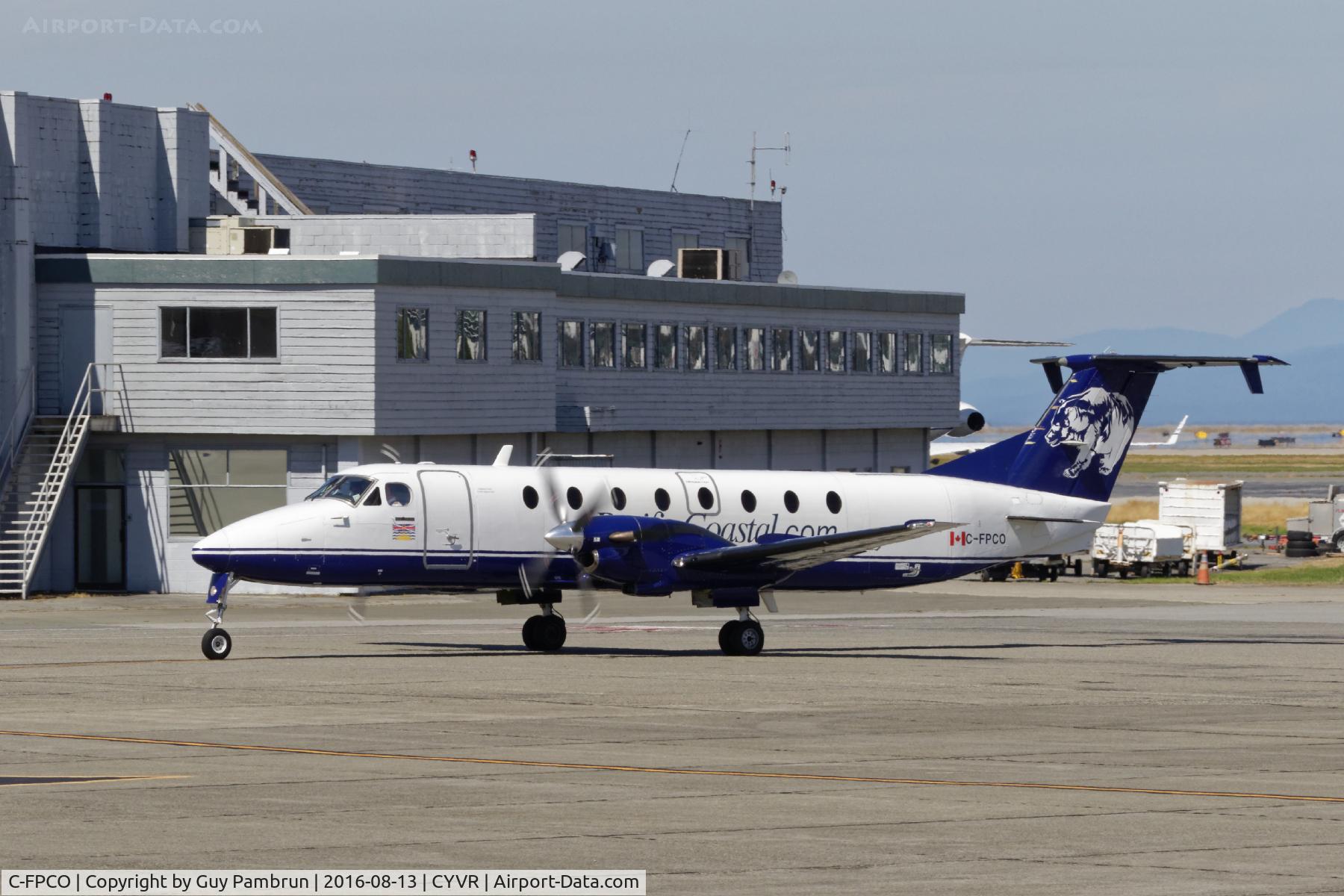 C-FPCO, 1986 Beech 1900C C/N UB-52, Just landed