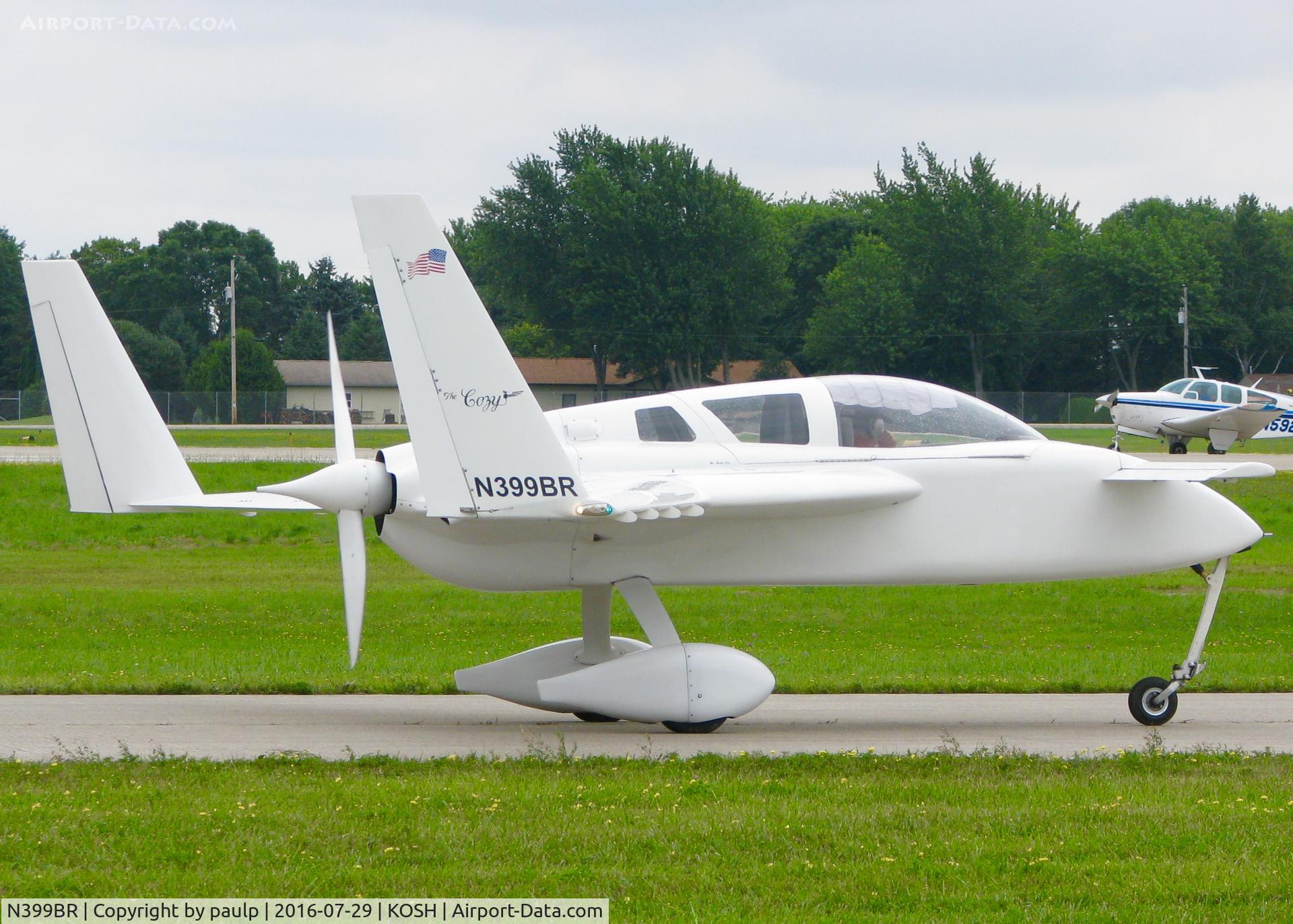 N399BR, 2000 Co-Z Cozy Mark III C/N 101, AirVenture 2016.