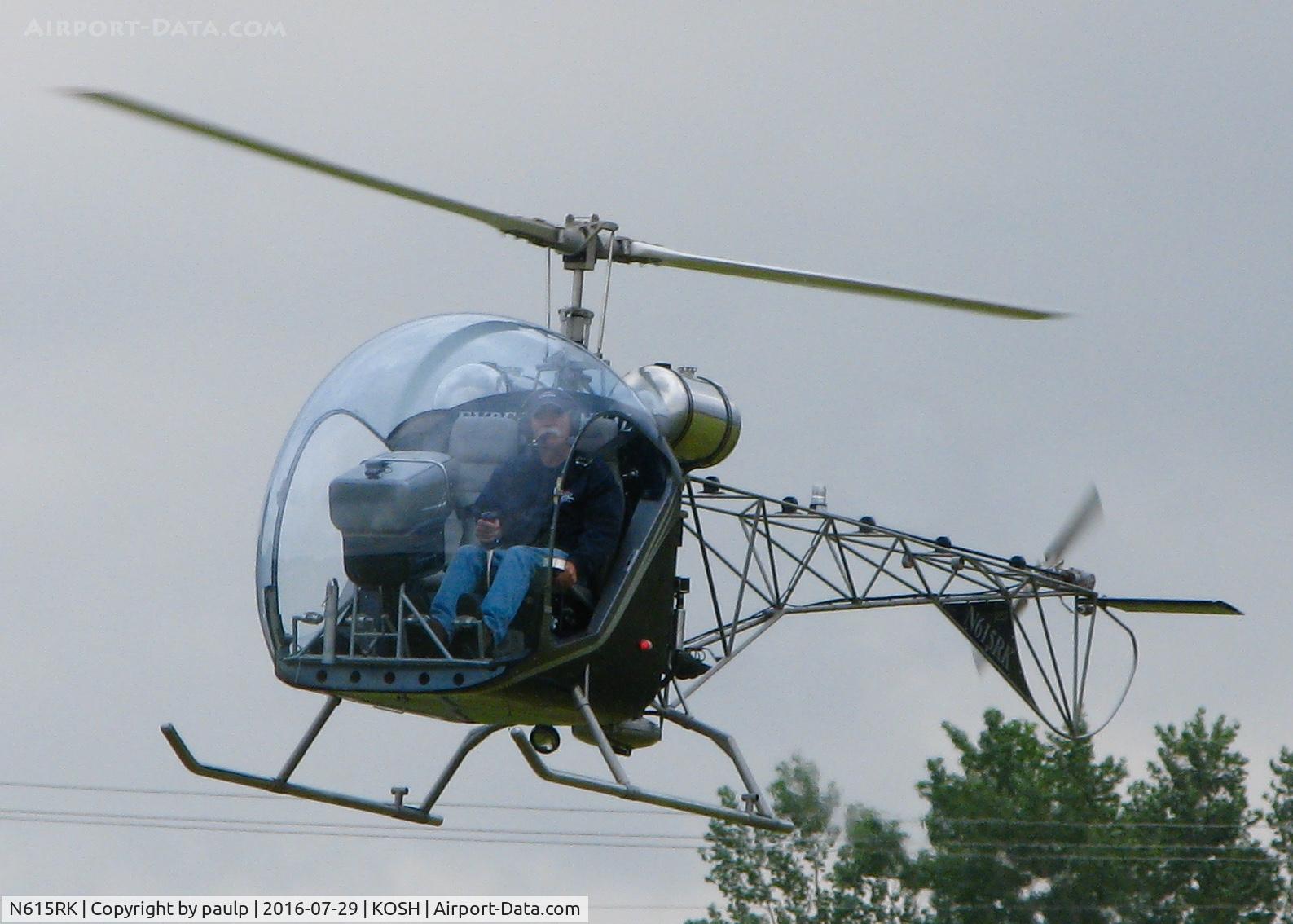 N615RK, 2014 Canadian Home Rotors Safari 400 C/N CH405, AirVenture 2016.