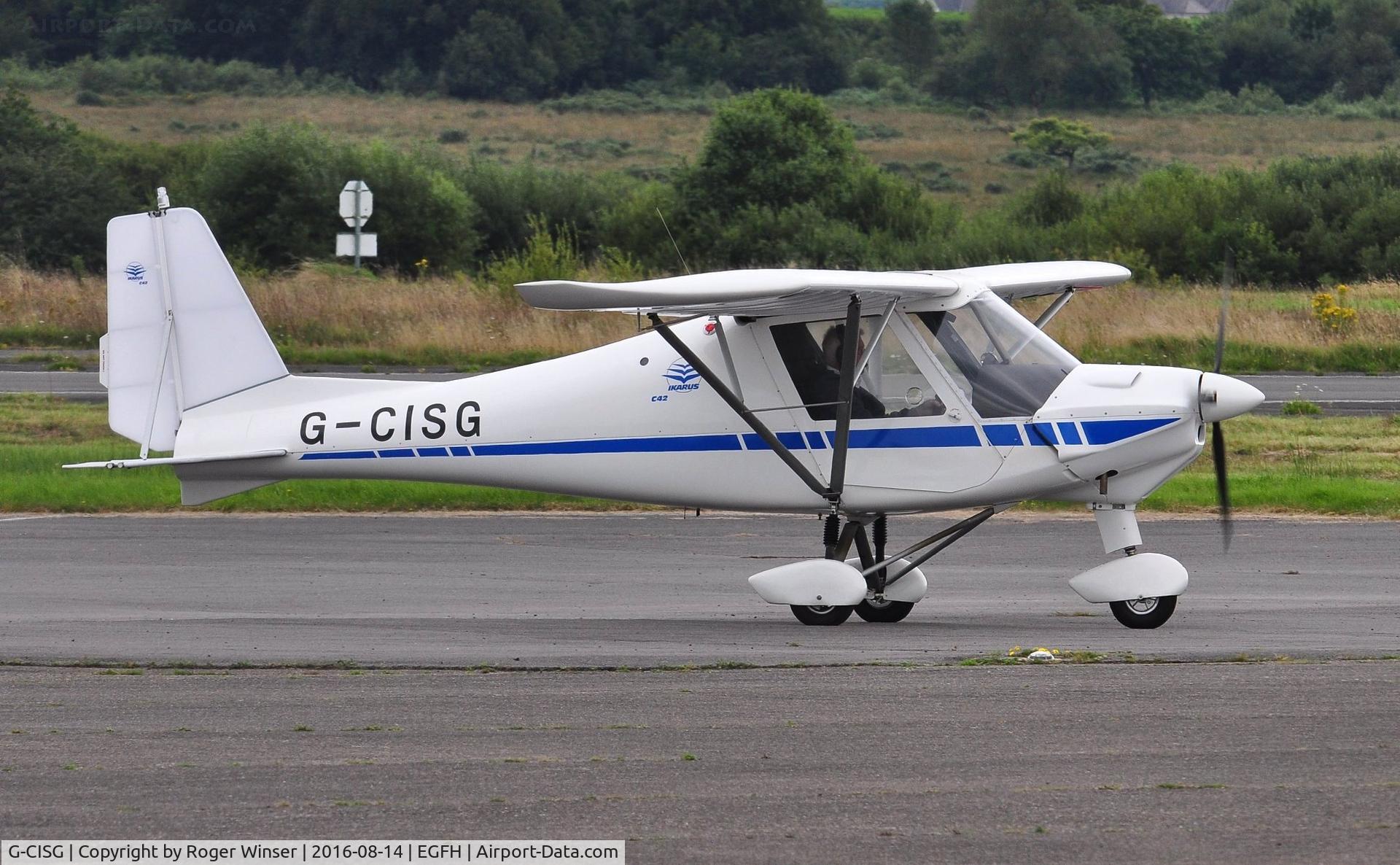 G-CISG, 2015 Comco Ikarus C42 FB80 C/N 1506-7397, Visiting Ikarus C42.