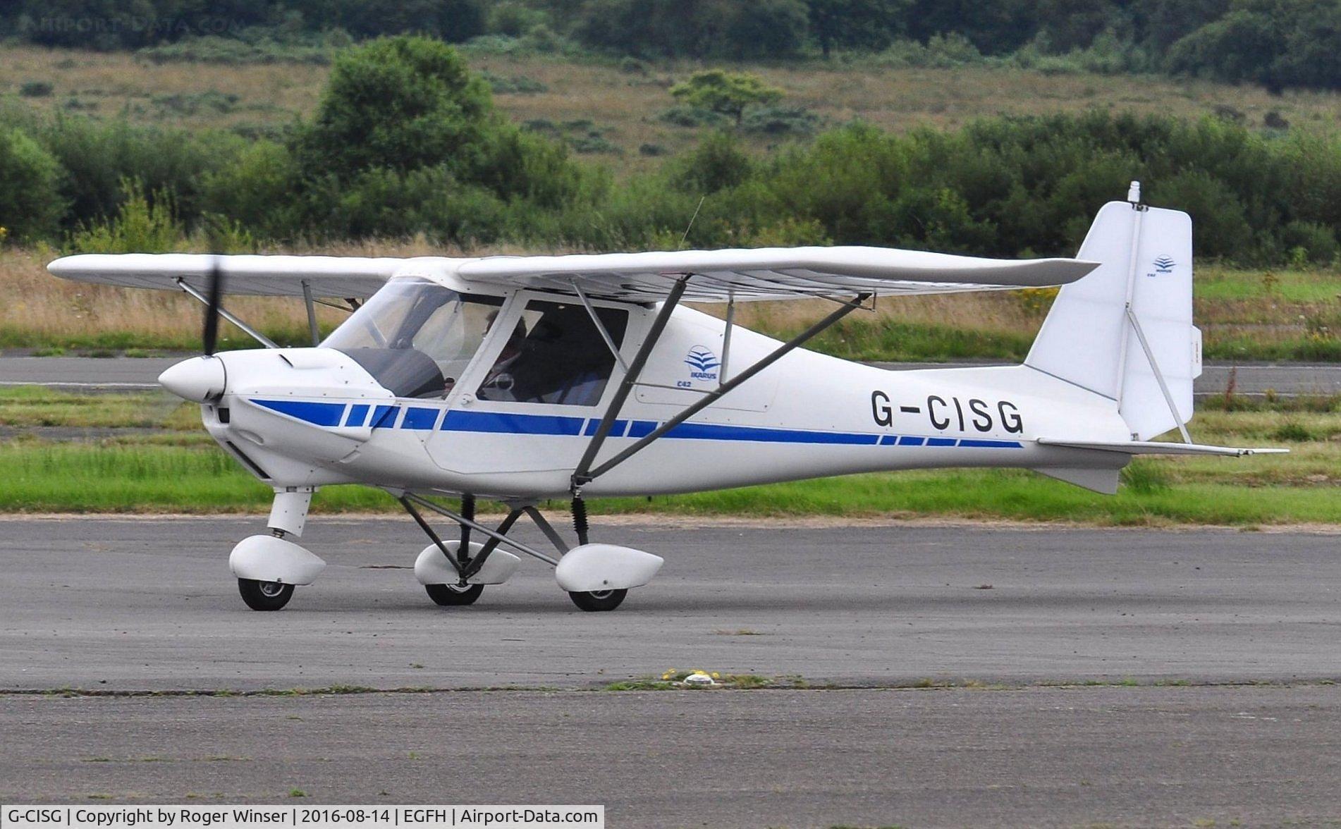 G-CISG, 2015 Comco Ikarus C42 FB80 C/N 1506-7397, Visiting Ikarus C42.