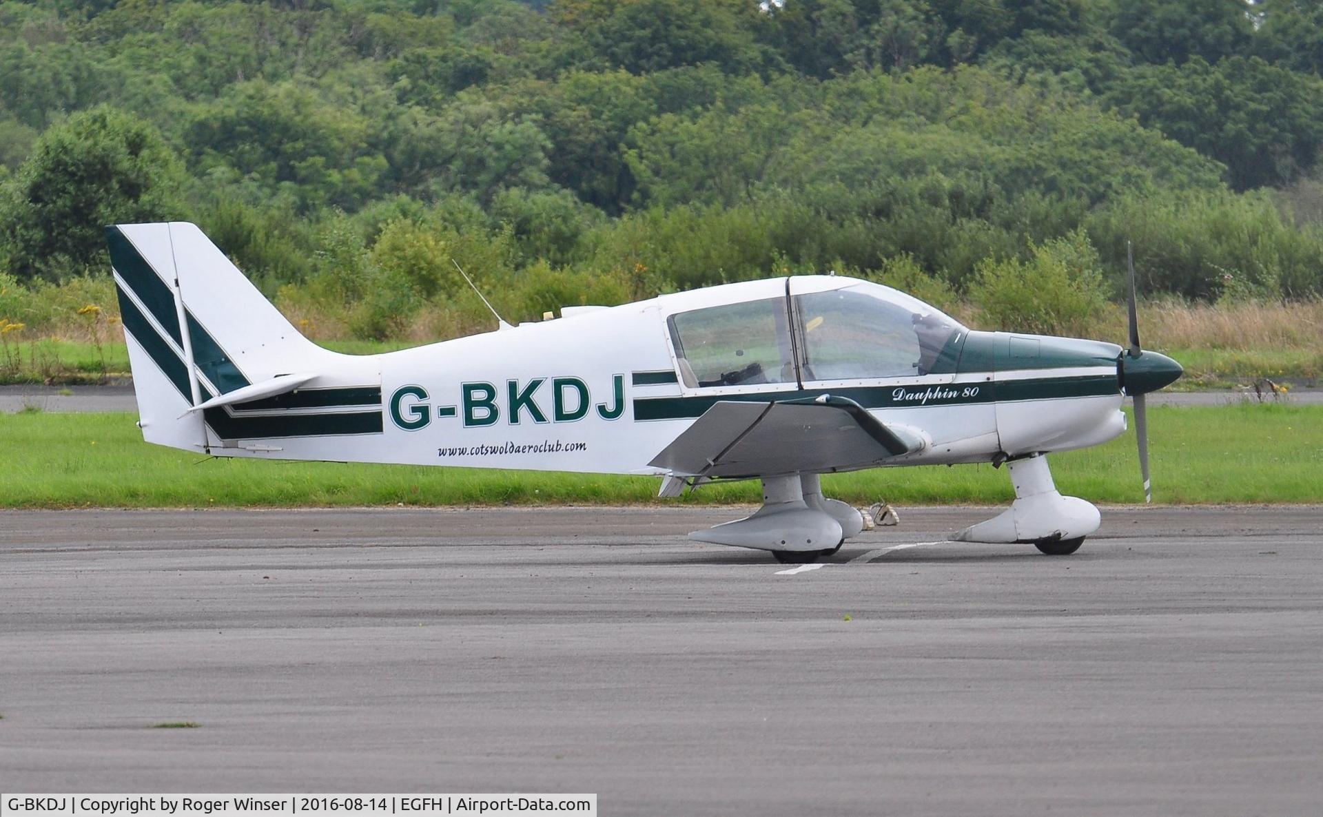 G-BKDJ, 1982 Robin DR-400-120 Dauphin 80 C/N 1584, Visiting Robin Dauphin 80.