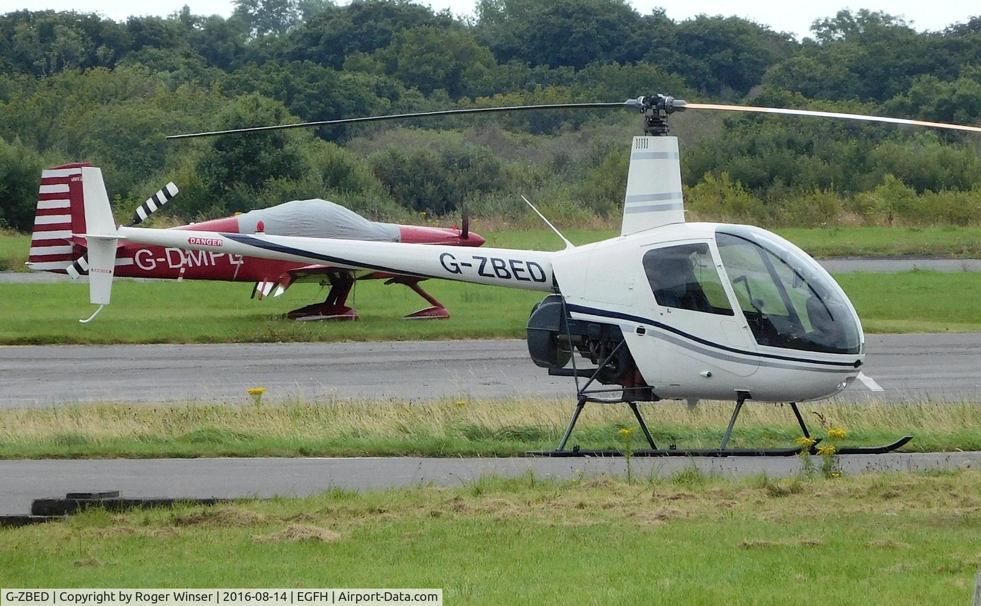G-ZBED, 1991 Robinson R22 Beta C/N 1684, Visiting R22 Beta.