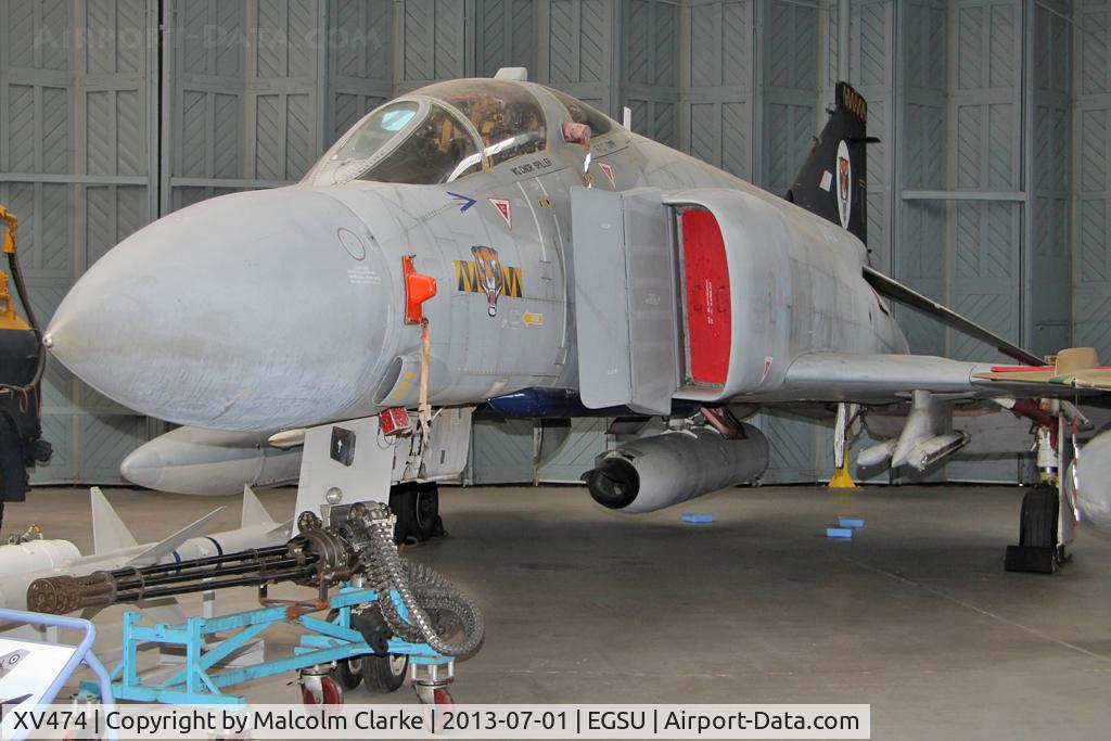 XV474, 1969 McDonnell Douglas Phantom FGR2 C/N 3309, McDonnell Douglas Phantom FGR2 at The Imperial War Museum, Duxford, July 1 2013.