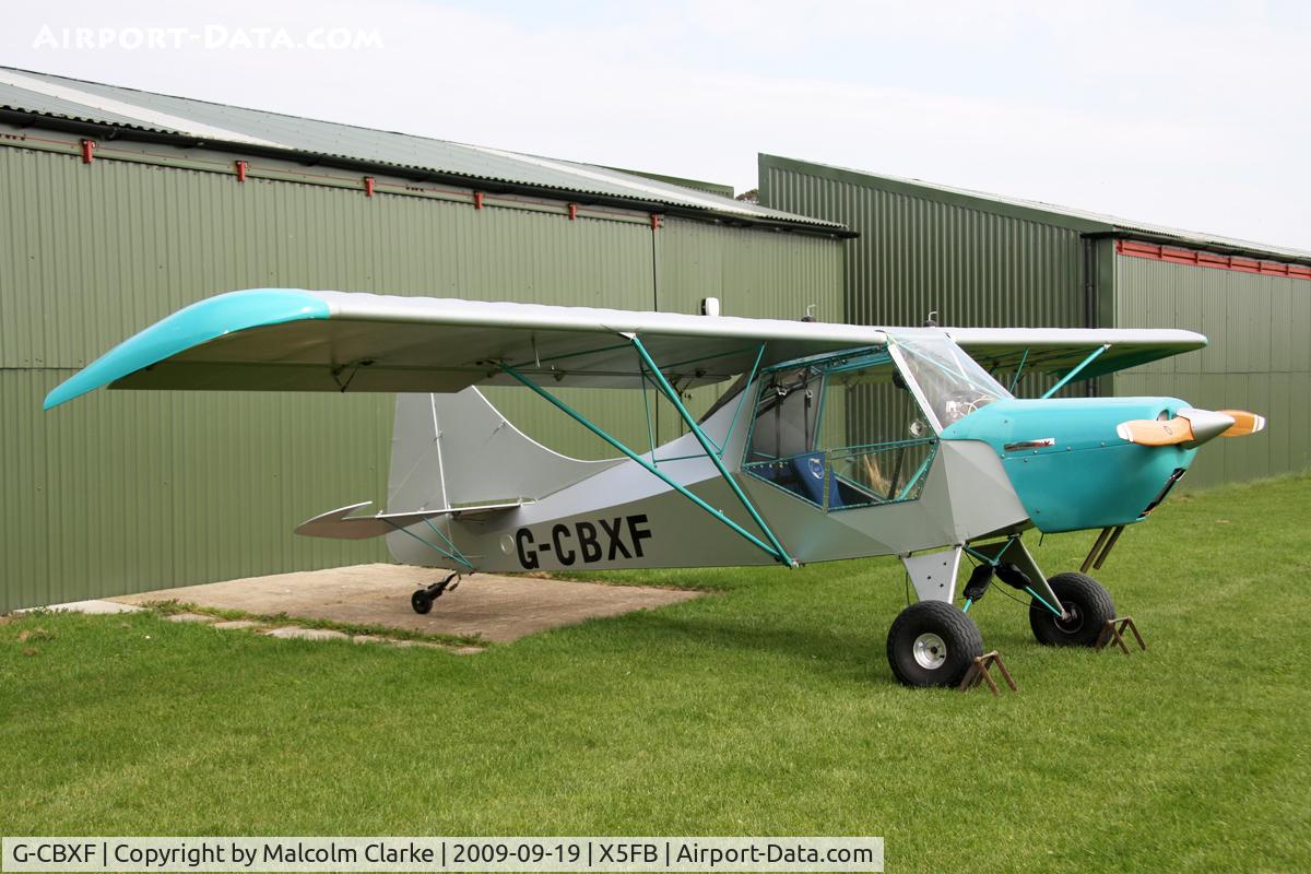 G-CBXF, 2002 Easy Raider J2.2(2) C/N BMAA/HB/196, Easy Raider J2.2(2) at Fishburn Airfield, September 19th 2009.