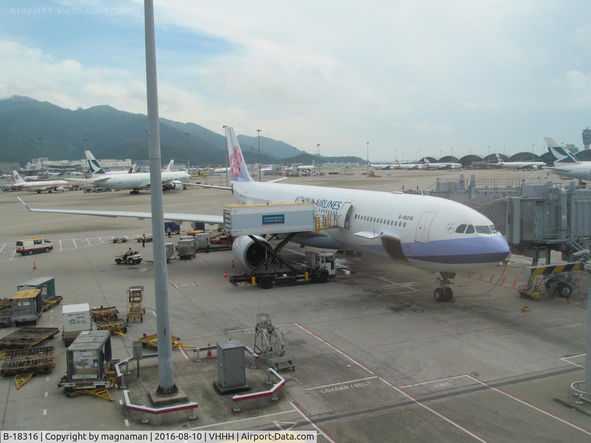 B-18316, 2007 Airbus A330-300 C/N 838, parked up