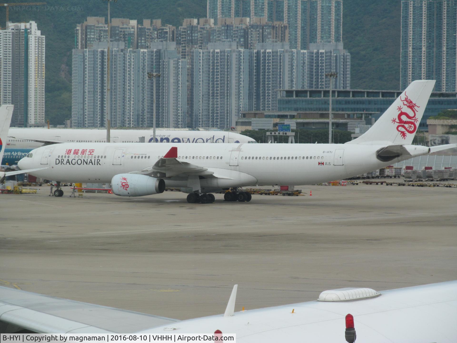 B-HYI, 2002 Airbus A330-343 C/N 479, love hkg